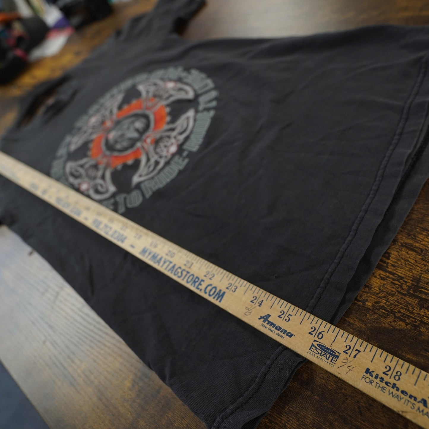 (XS) Vintage Harley Davidson Motorcycles Iron Cross Biker T-Shirt Men's XS Y2K 2000s
