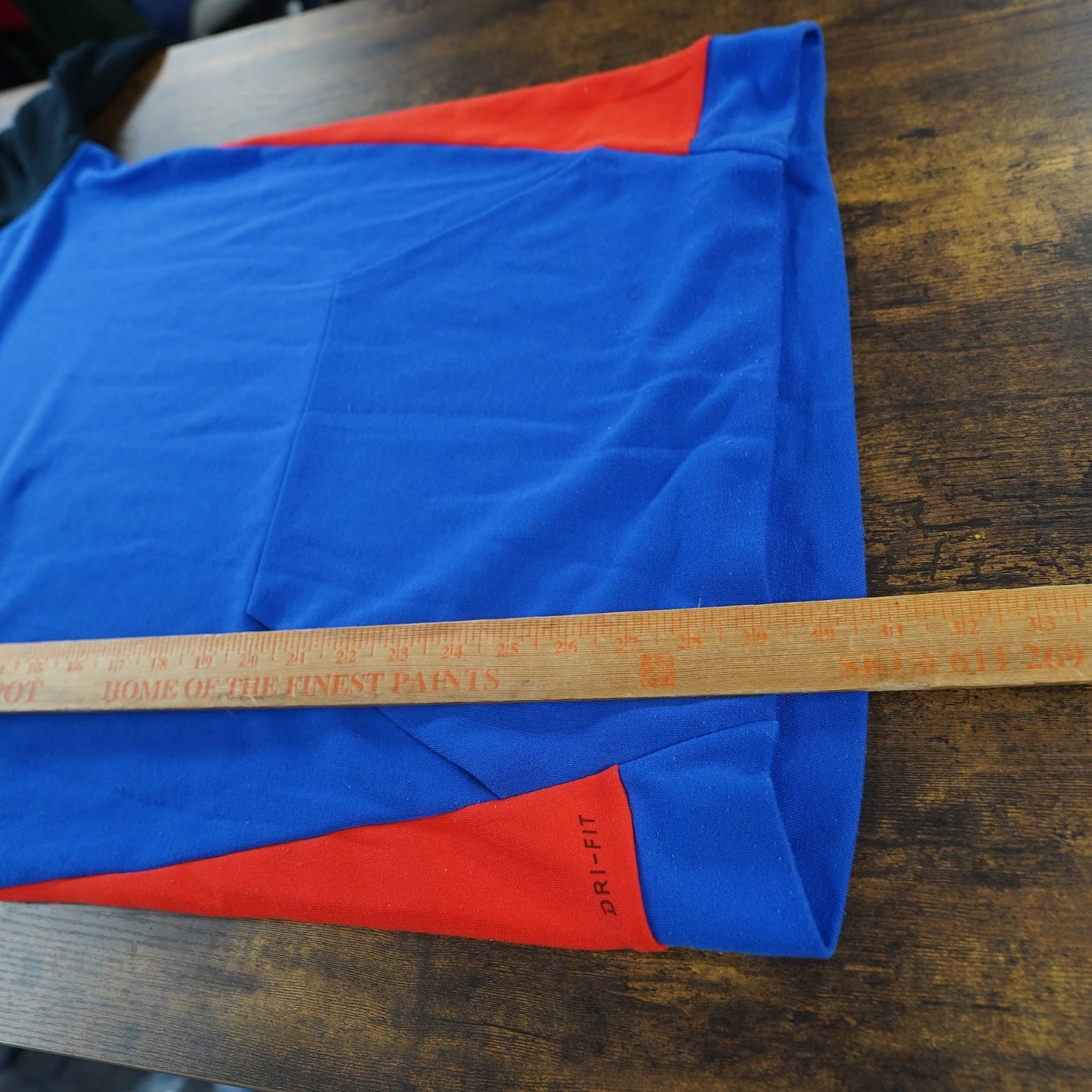 (M) Nike Dri-Fit Training Pullover Hoodie Nerf Colorway Men's M Tall Electric Blue