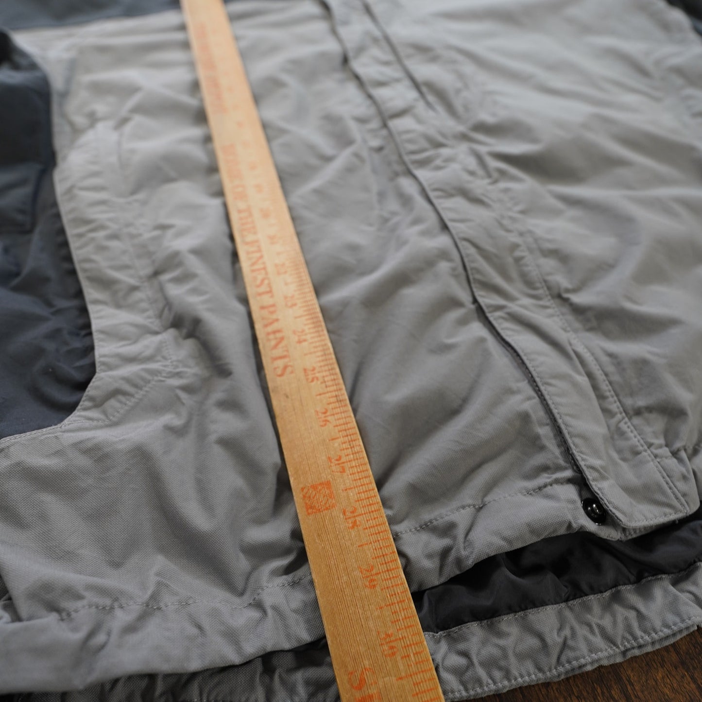 (XL) The North Face Hyvent Rain Jacket Men's XL Gray Waterproof Hooded Gorpcore Y2K