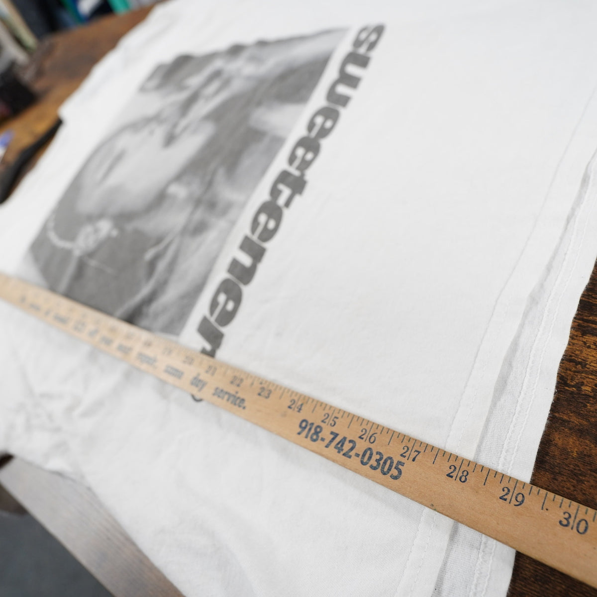 (Women's XXL) Ariana Grande Sweetener White Band World Tour T-shirt Women's XXL Hot Topic