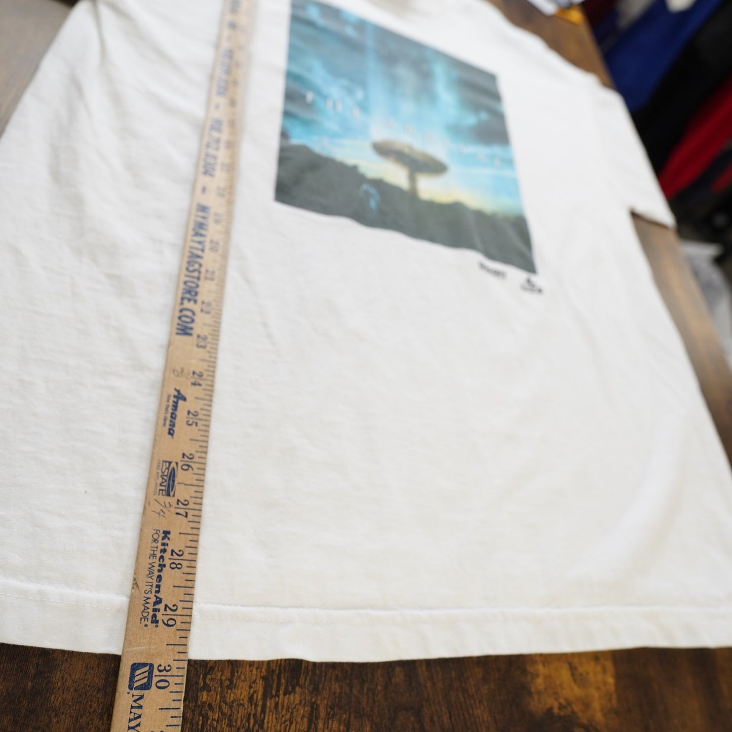 (XL) Vintage 1996 The Arrival Movie Promo T Shirt XL Sci-Fi Charlie Sheen