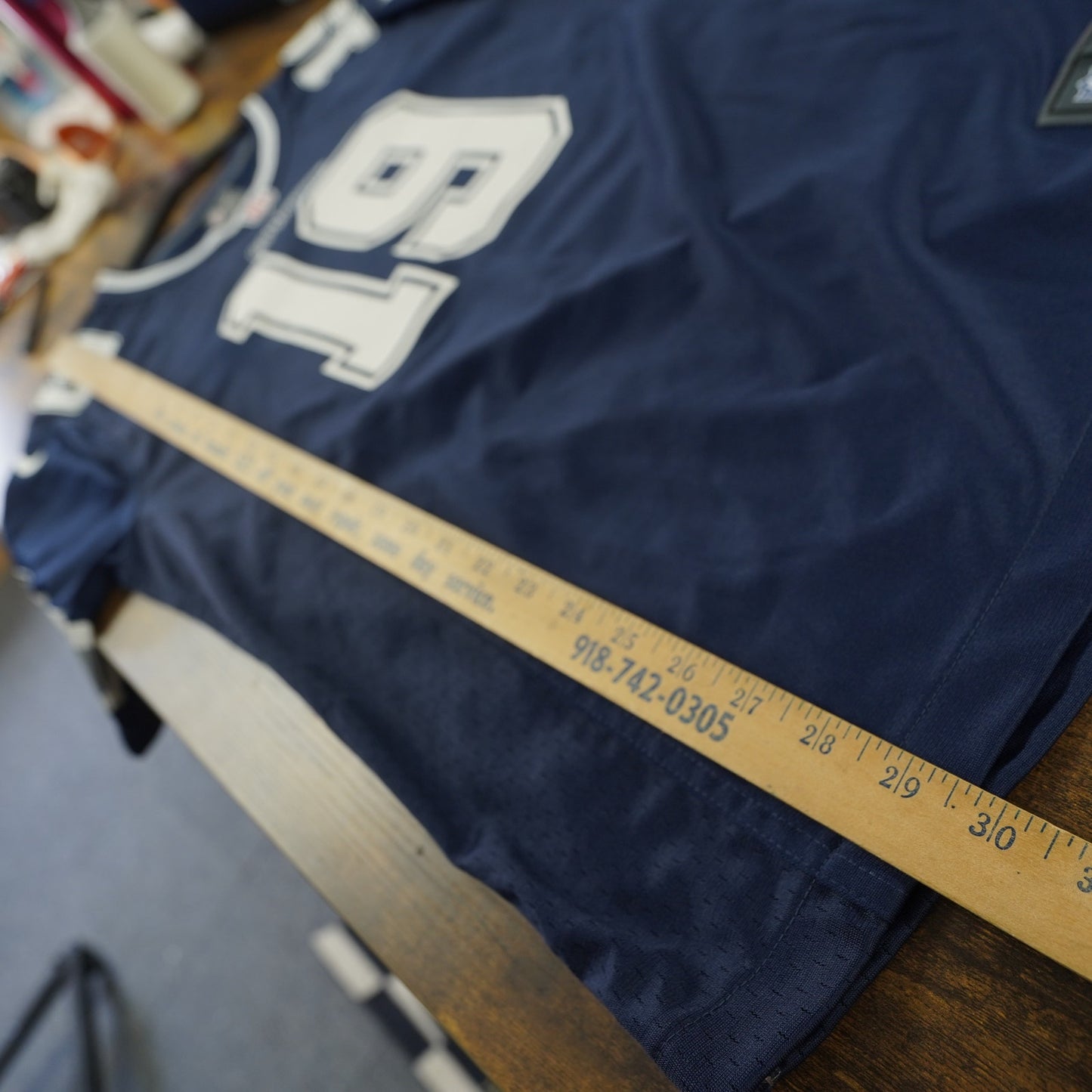 (M) Amari Cooper Nike Dallas Cowboys Football Jersey Men's M Navy Blue On Field