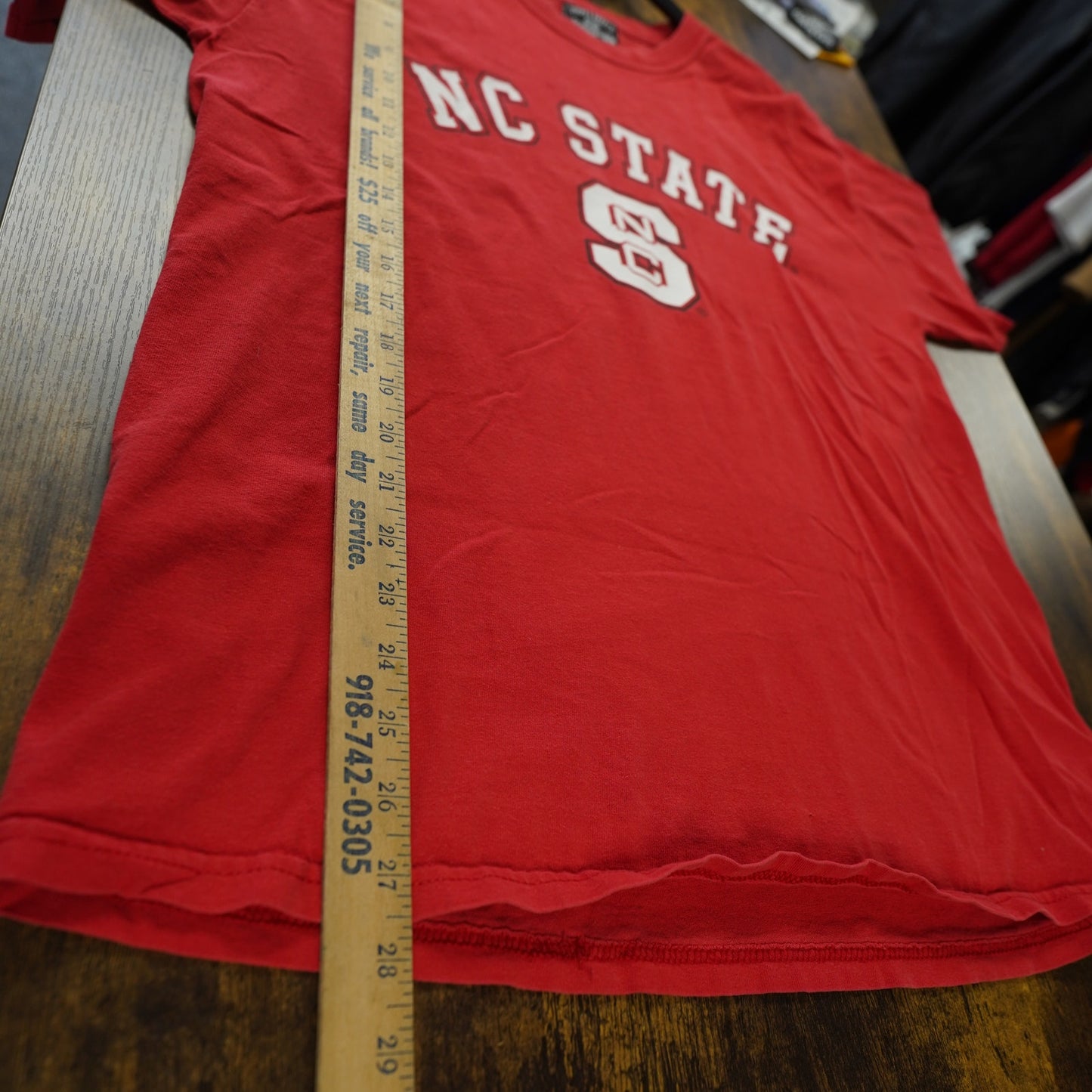 (L) Vintage NC State Wolfpack Steve & Barry's T-Shirt Men's L Red North Carolina