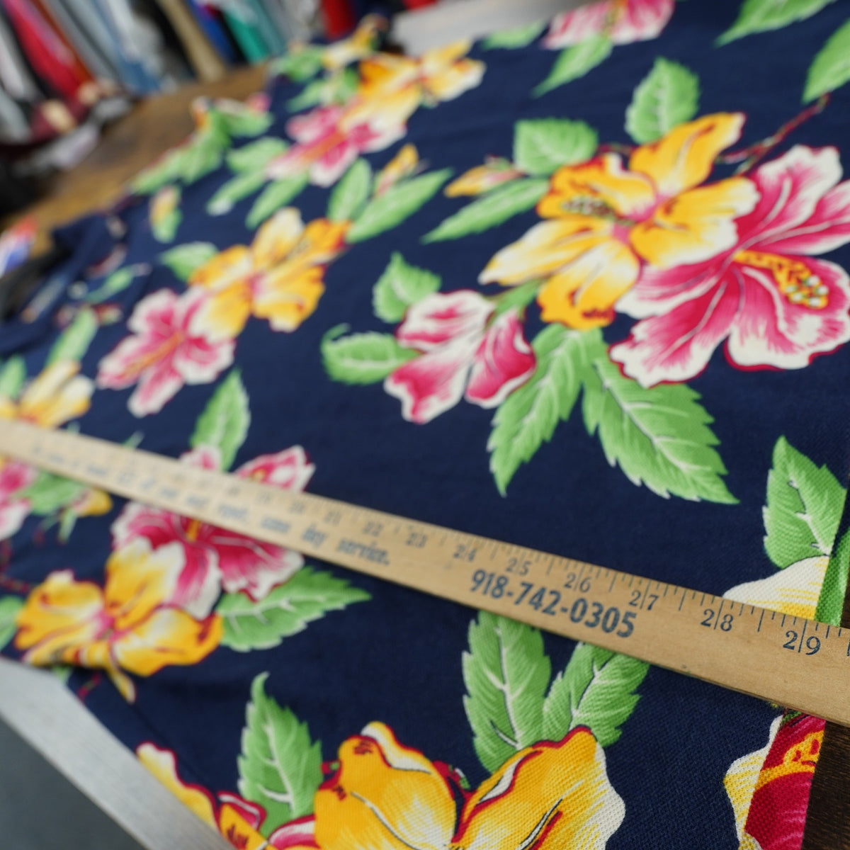 (L) Polo Ralph Lauren Classic Fit Floral Print Polo Shirt Mens L Hibiscus Tropical