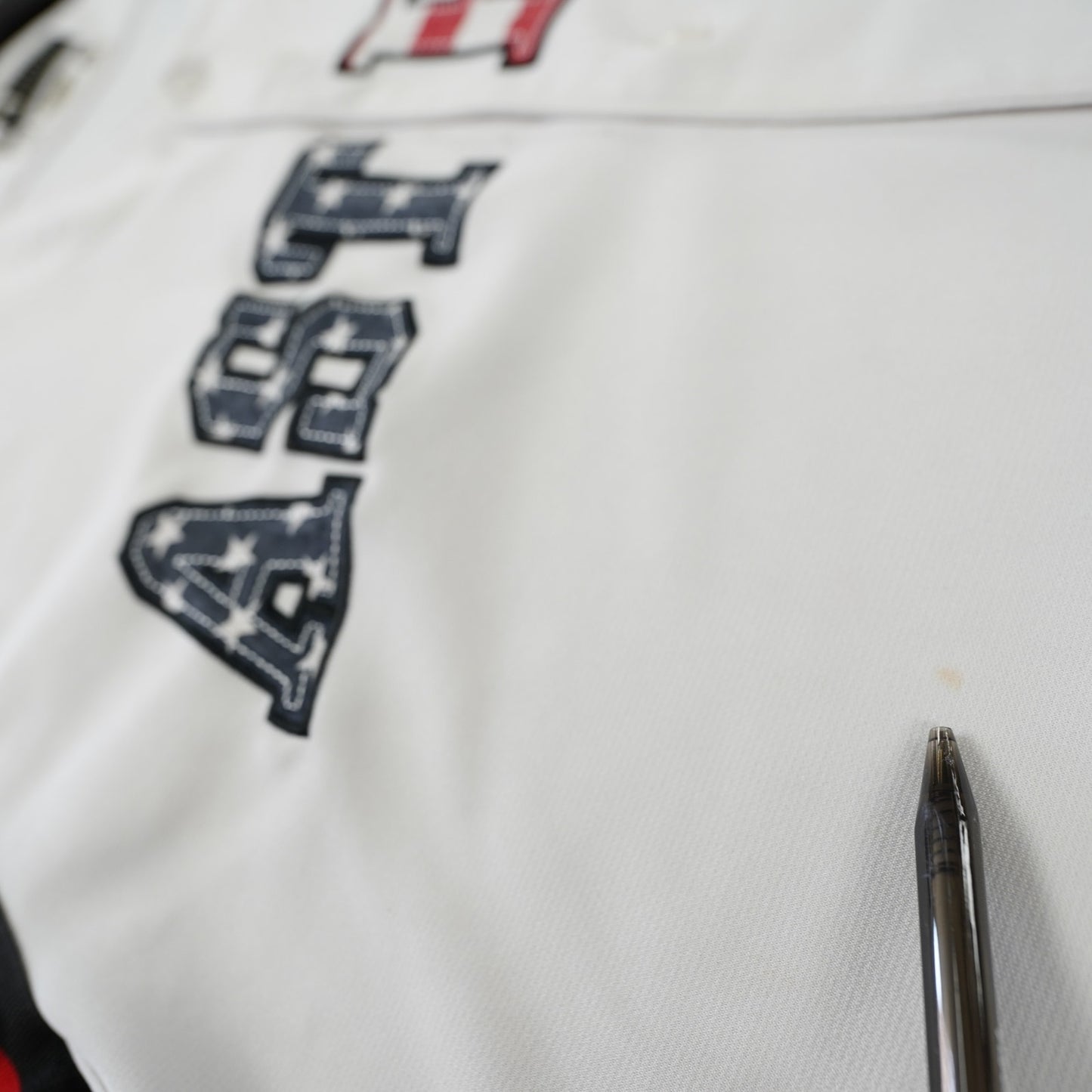 (L) Vintage Houston Astros American Flag Embroidered Baseball Jersey Mens L 4th July