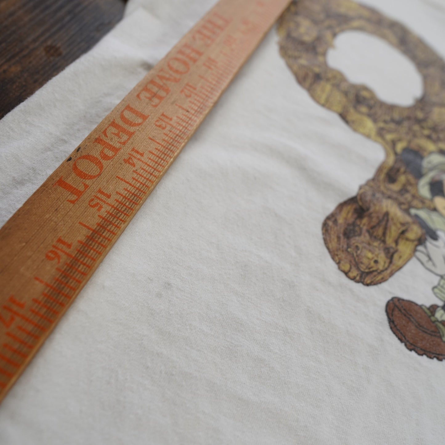 (S) Vintage Mickey Mouse Animal Kingdom 90s Disney World T-Shirt Men's S White Retro