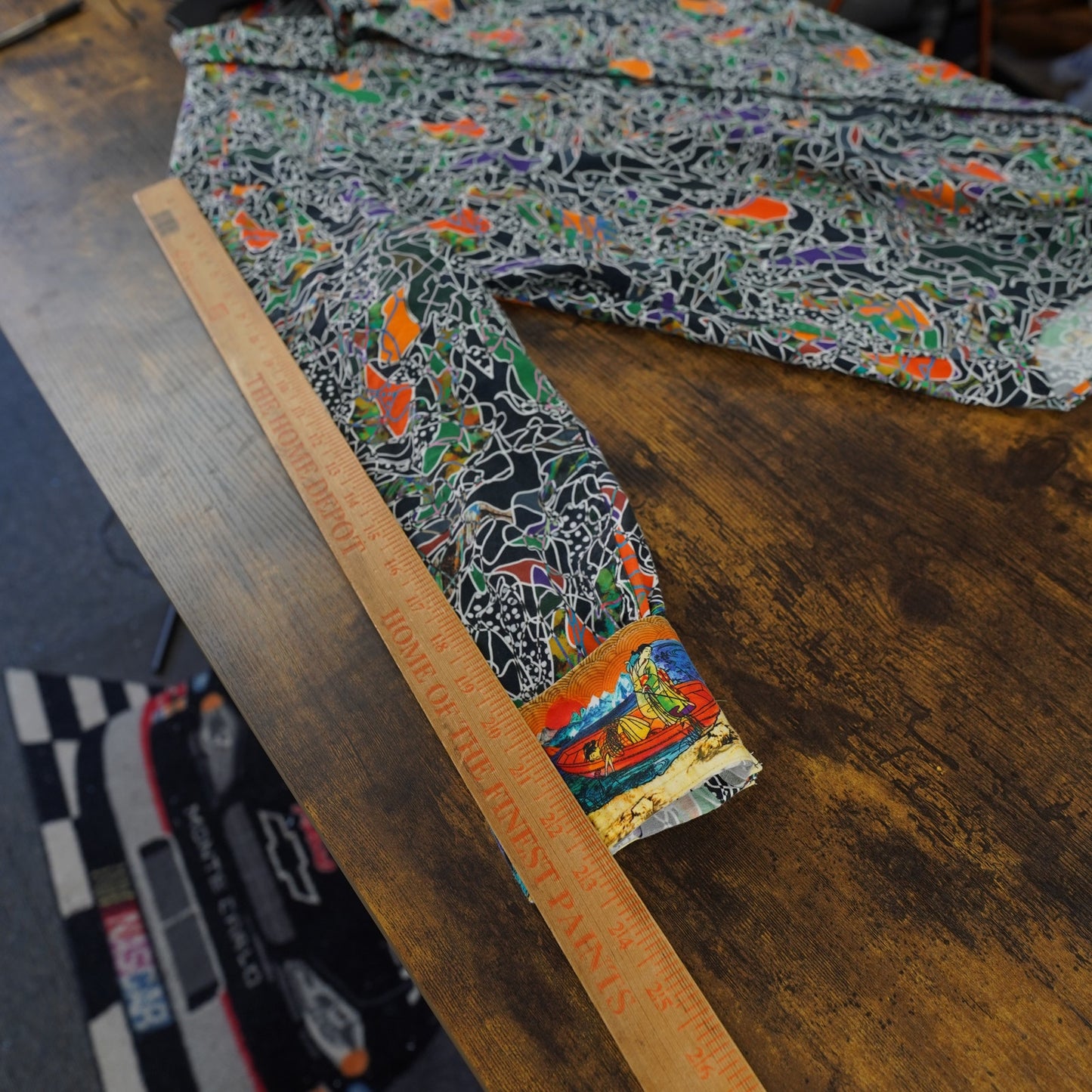 (XL) Robert Graham Samurai Printed Classic Fit Longsleeve Button Up Shirt