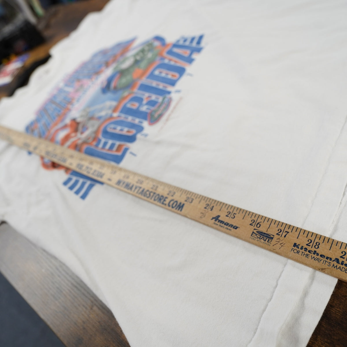 (XL) Vintage Florida Gators 90s National Champions Football T-Shirt Men's XL White