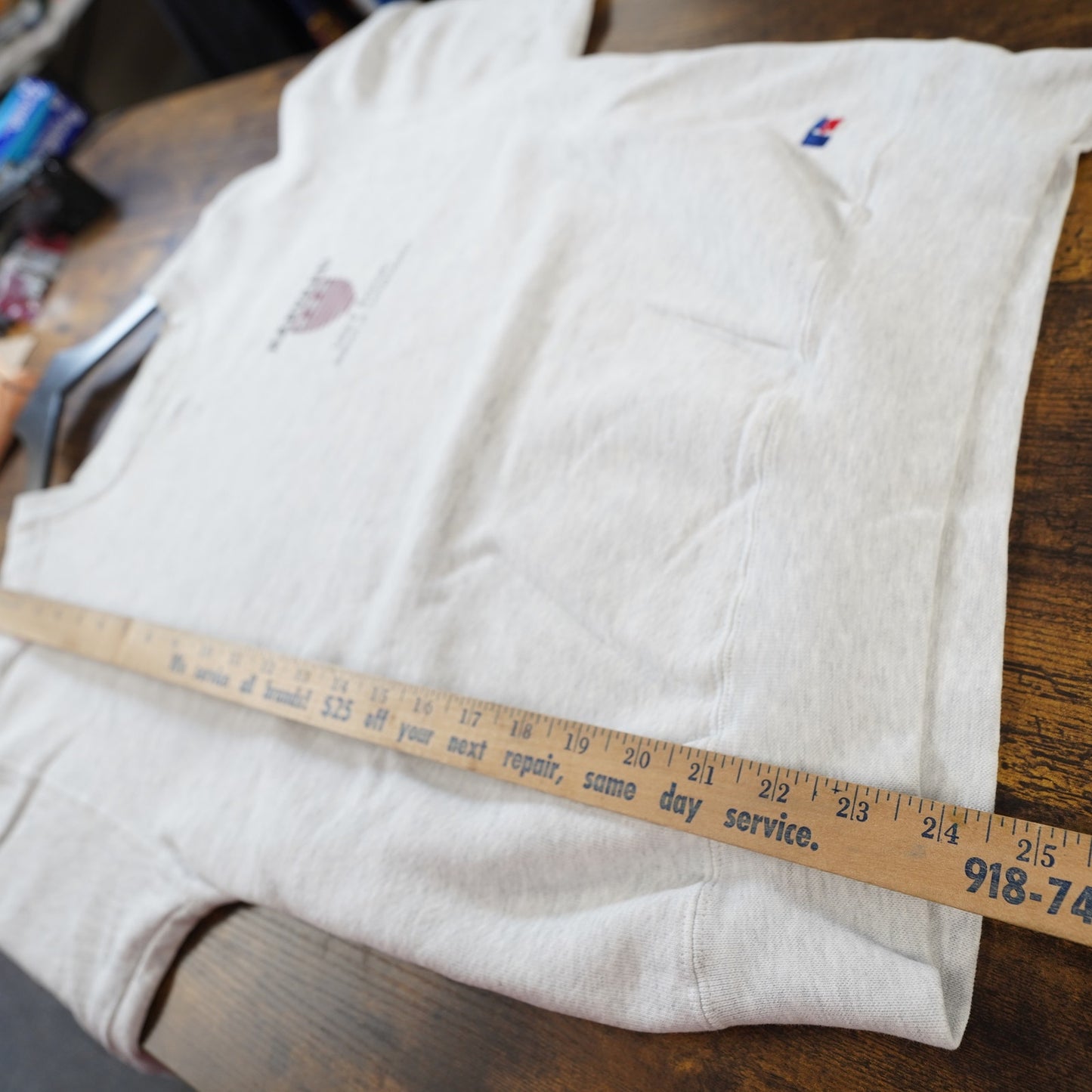(M) Vintage Harvard School of Government Russell Athletic Sweatshirt Mens M 90 Gray
