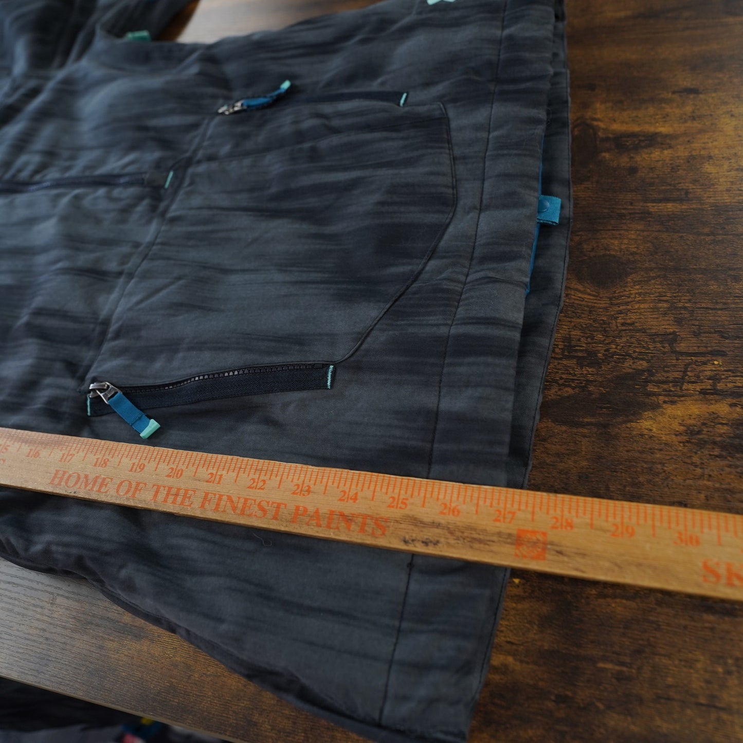 (Women's M) Under Armour Mountain MTN Anorak Jacket Gray Blue Snowboard Gorpcore