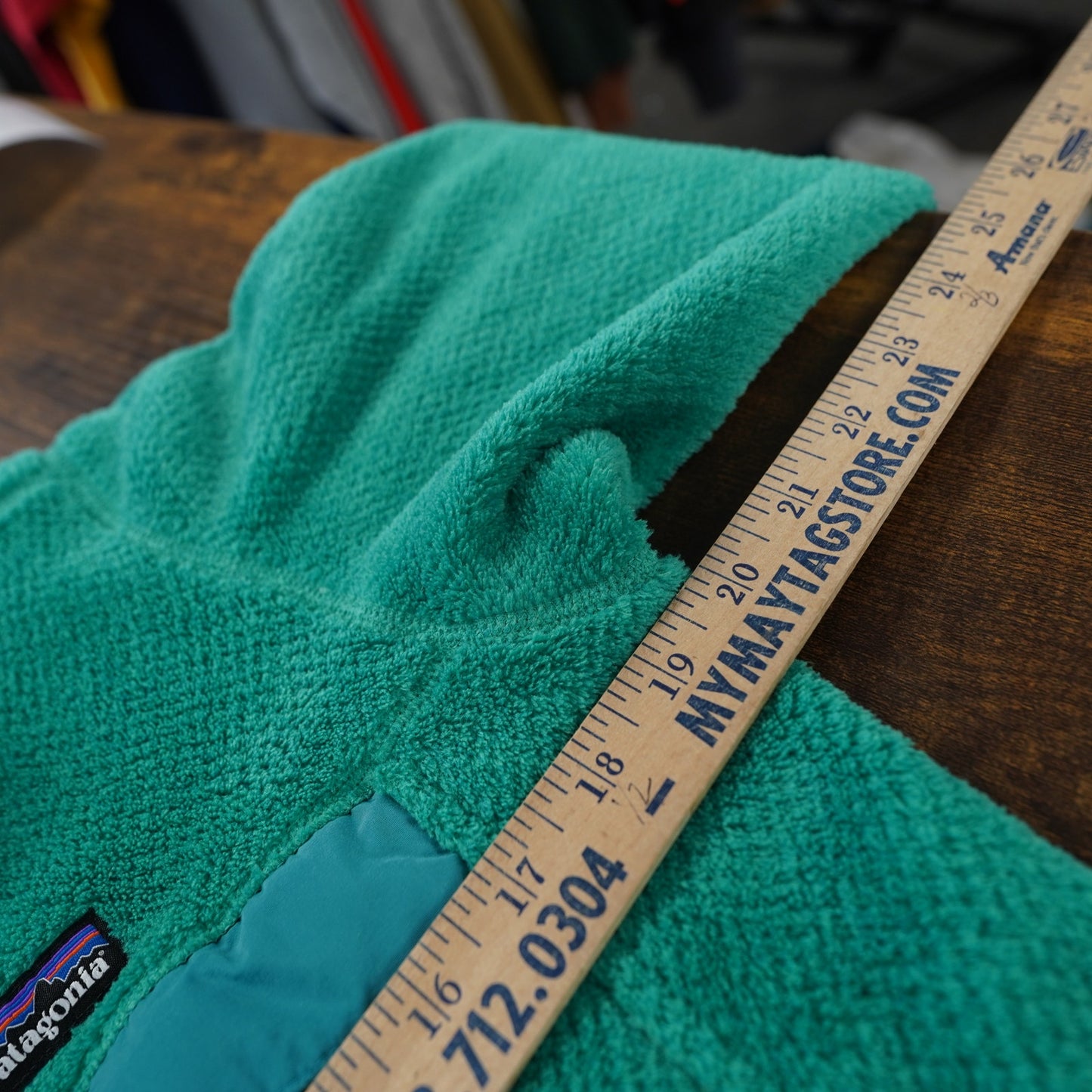 (Women's M) Patagonia Women's Re-Tool Snap-T Fleece Pullover Women's M Turquoise Green Hike