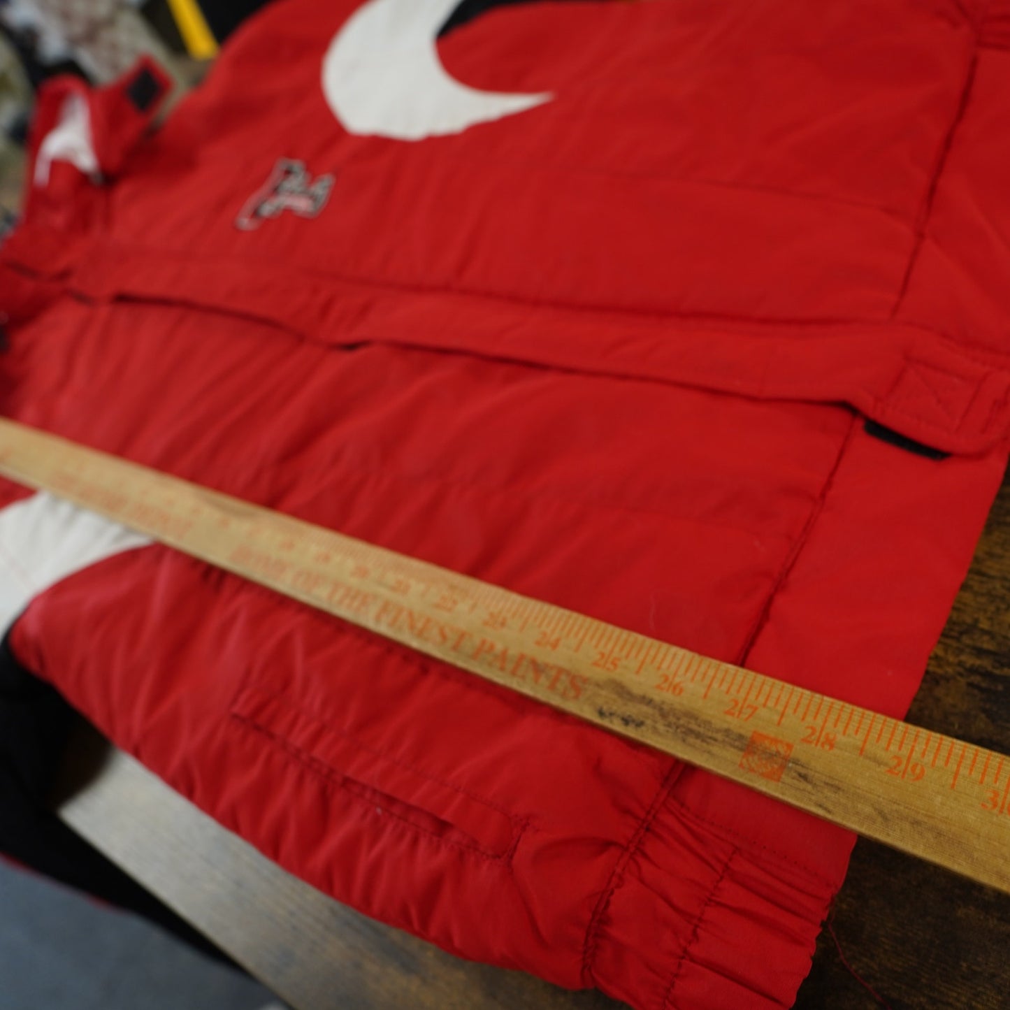 (Youth XL) Texas Tech Red Raiders Puffer Jacket Kids Youth XL 18/20 Embroidered Hooded