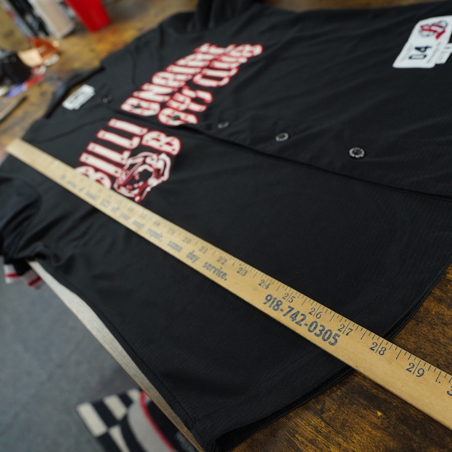 (M) Billionaire Boys Club Stitched Baseball Jersey Men's M Black Streetwear 2017