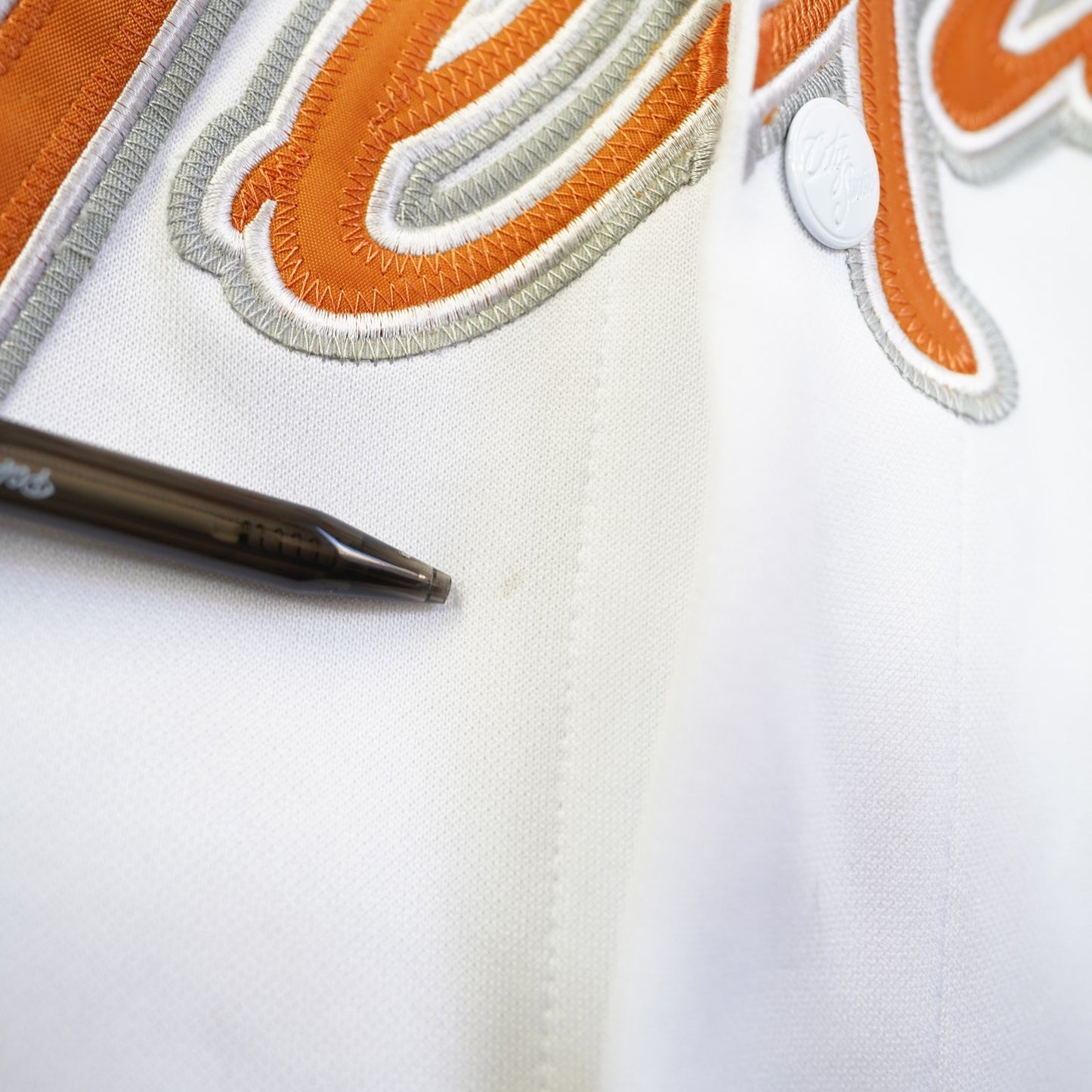 (XXL) Vintage Fubu Texas City Series Warm Up Jacket Men's XXL Sewn White Orange Y2K