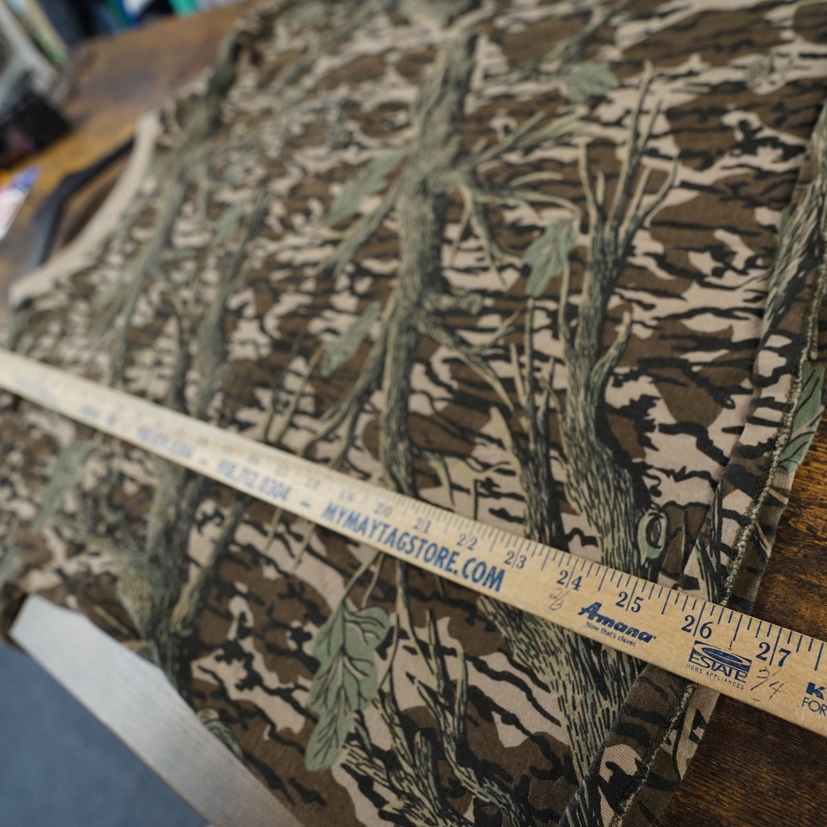 (XL) Vintage Mossy Oak Treestand 90s Camouflage Longsleeve T-Shirt Men's XL Brown