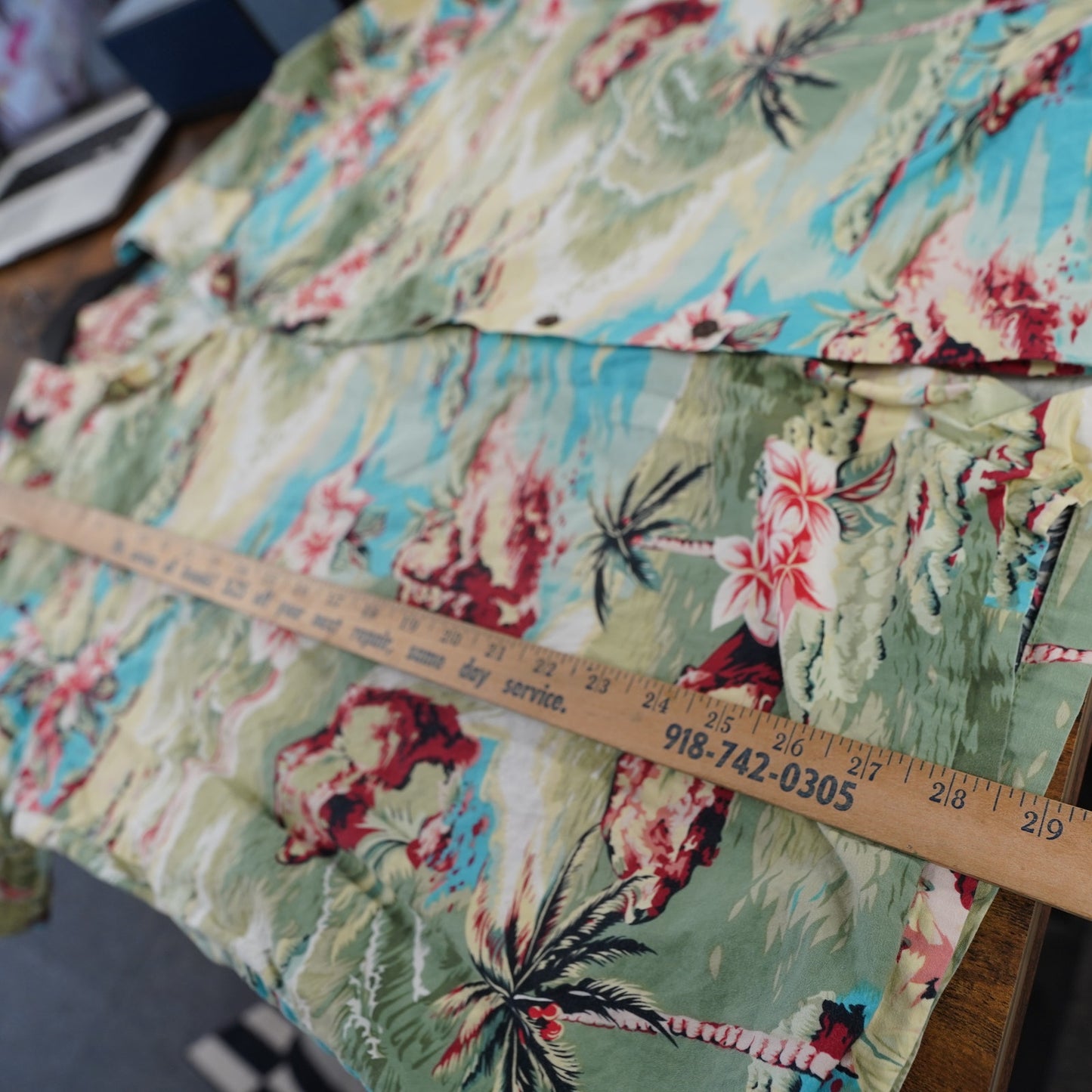 (XXL) Vintage 90's RJC Hawaiian Shirt Men's 2XL Floral Tropical Made in USA XXL Flower