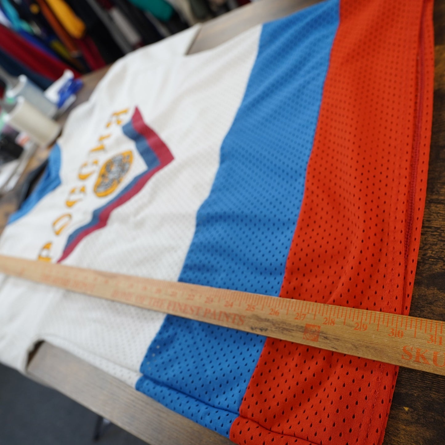 (M) Vintage Sergei Fedorov Russian National Hockey Jersey Men's M White 90s Eagle