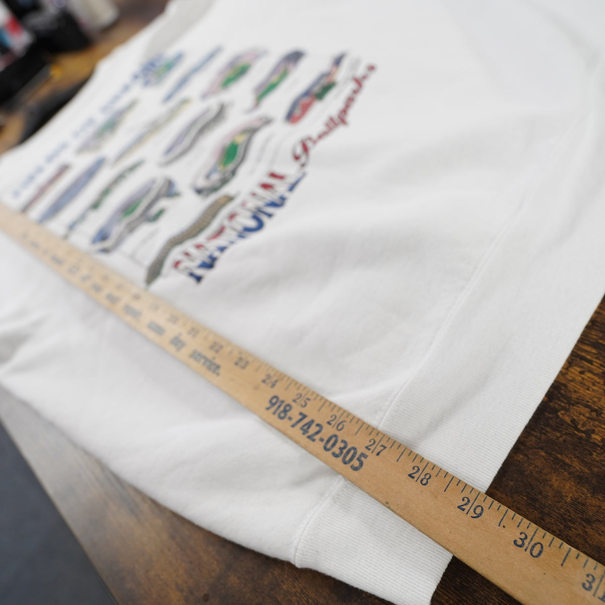 (XL) Vintage 90s Oneita Fields of Dreams National Ballparks Stadium Sweatshirt XL