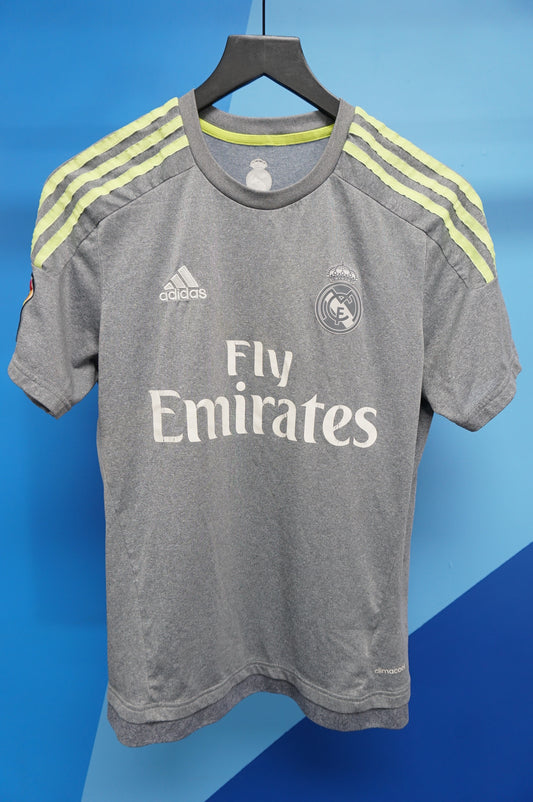 (S) Real Madrid Grey Soccer Jersey