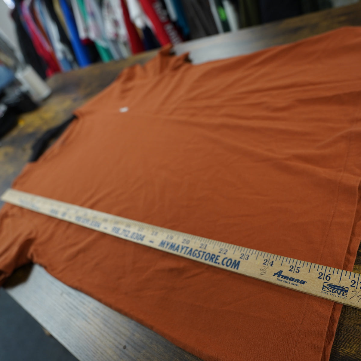 (M) Polo Ralph Lauren Men Texas Longhorns Burnt Orange T-Shirt Size M