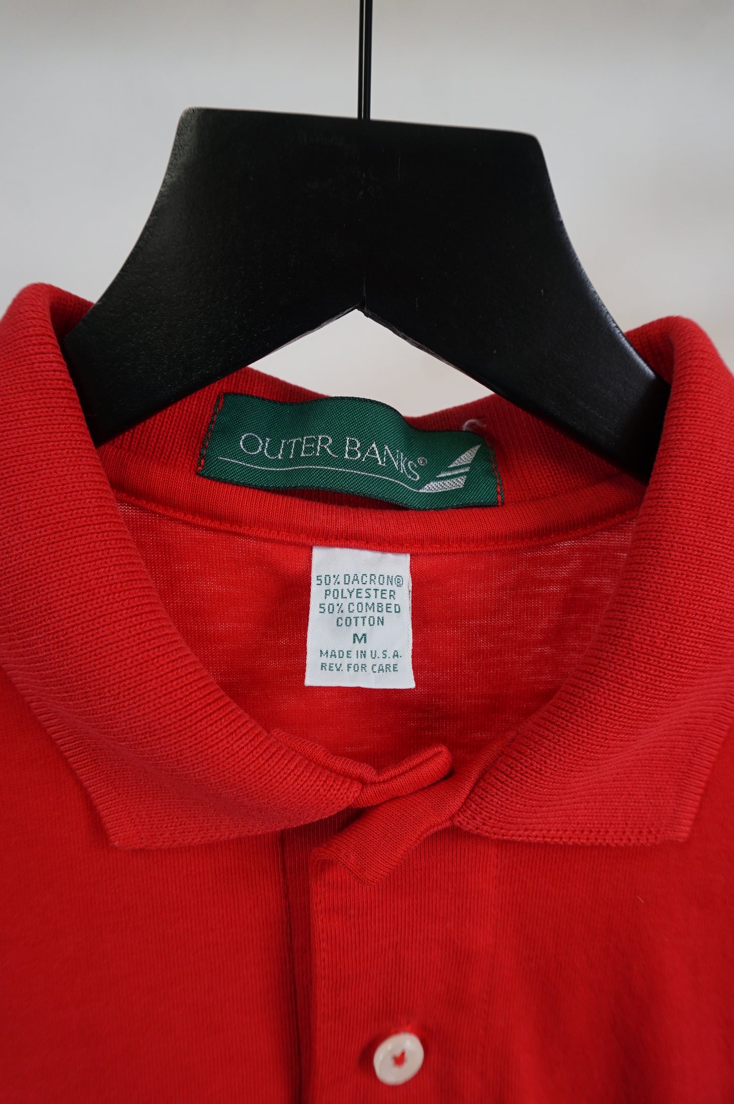 (S/M) USA Made Nasa Onboard Club Polo Shirt