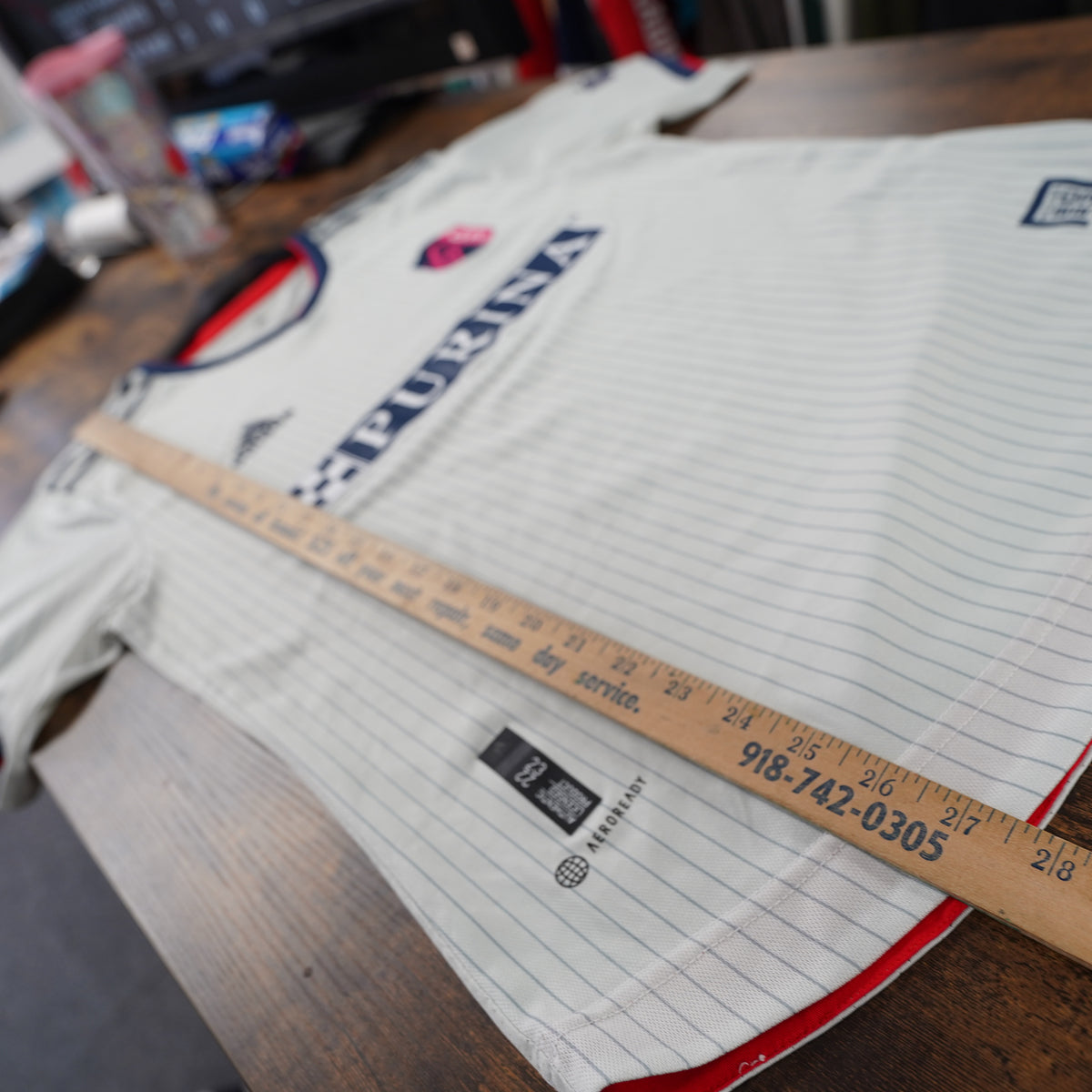 (L) Adidas St Louis City SC 2023 Inaugural Season Away Jersey White Mens L HT4825