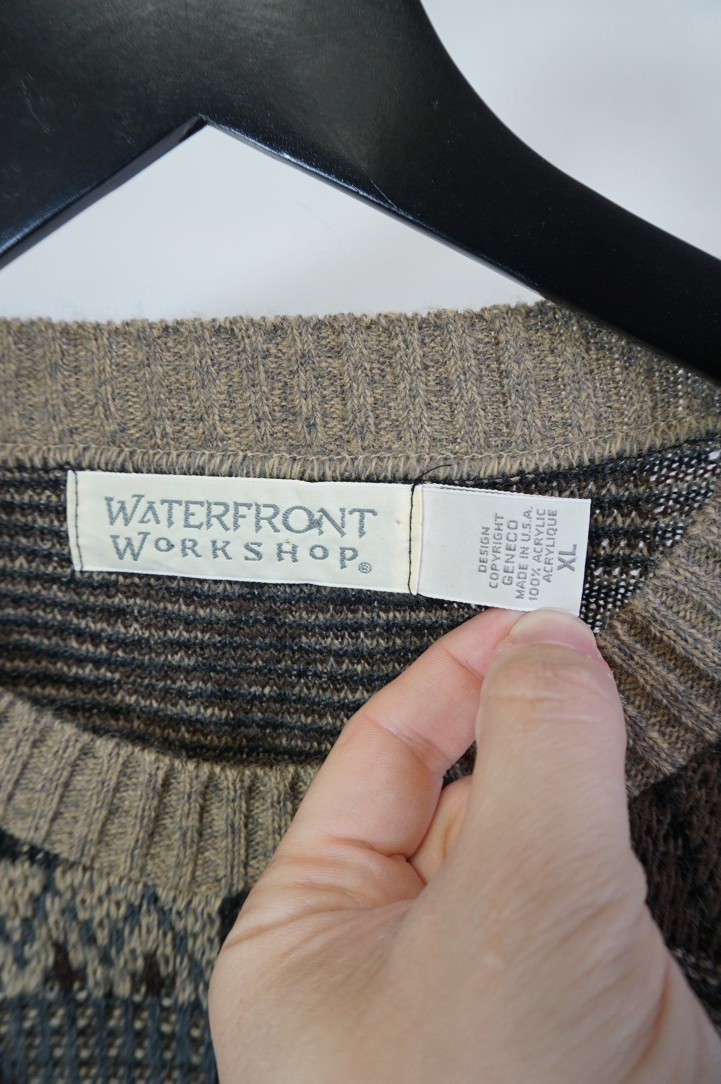 (XL) USA Made Waterfront Workshop Knit Sweater