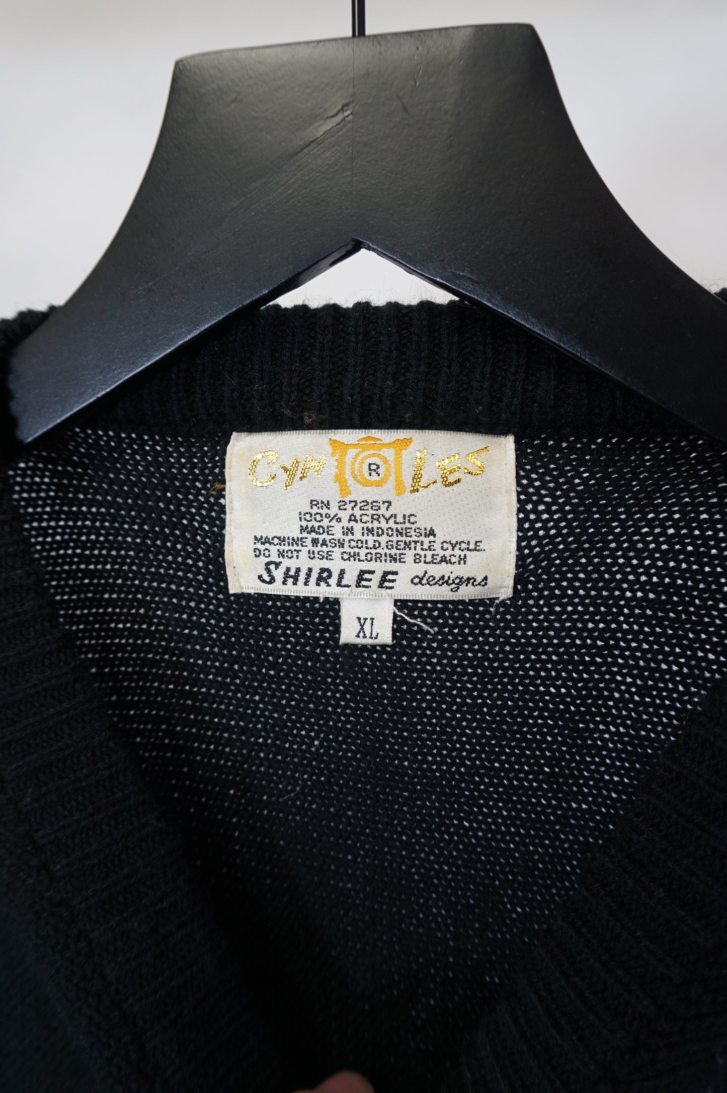 (L/XL) Vtg Cincinnati Bengals Knit Sweater