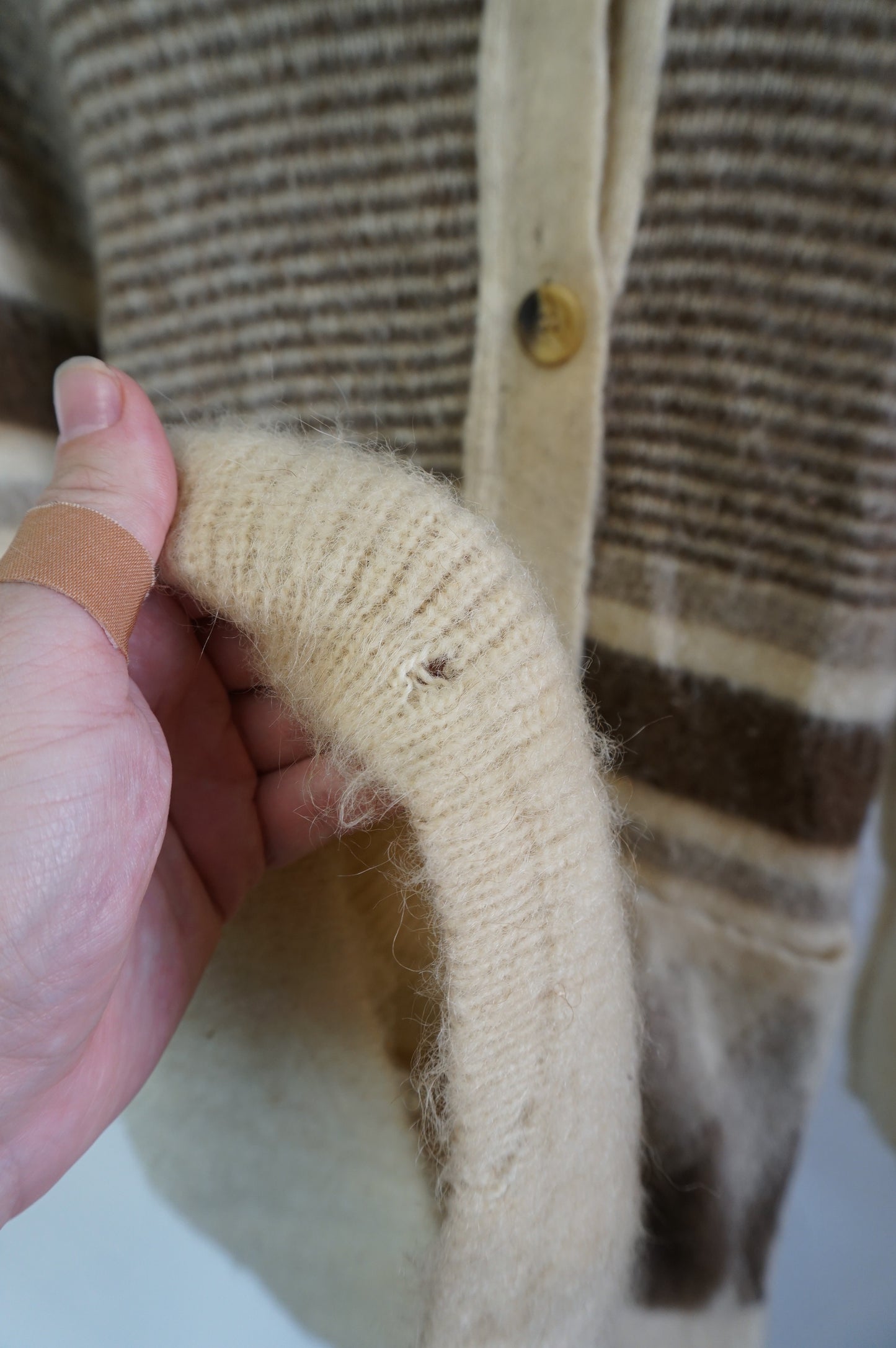 (XS/S) True Vintage Wool Extendo Cardigan