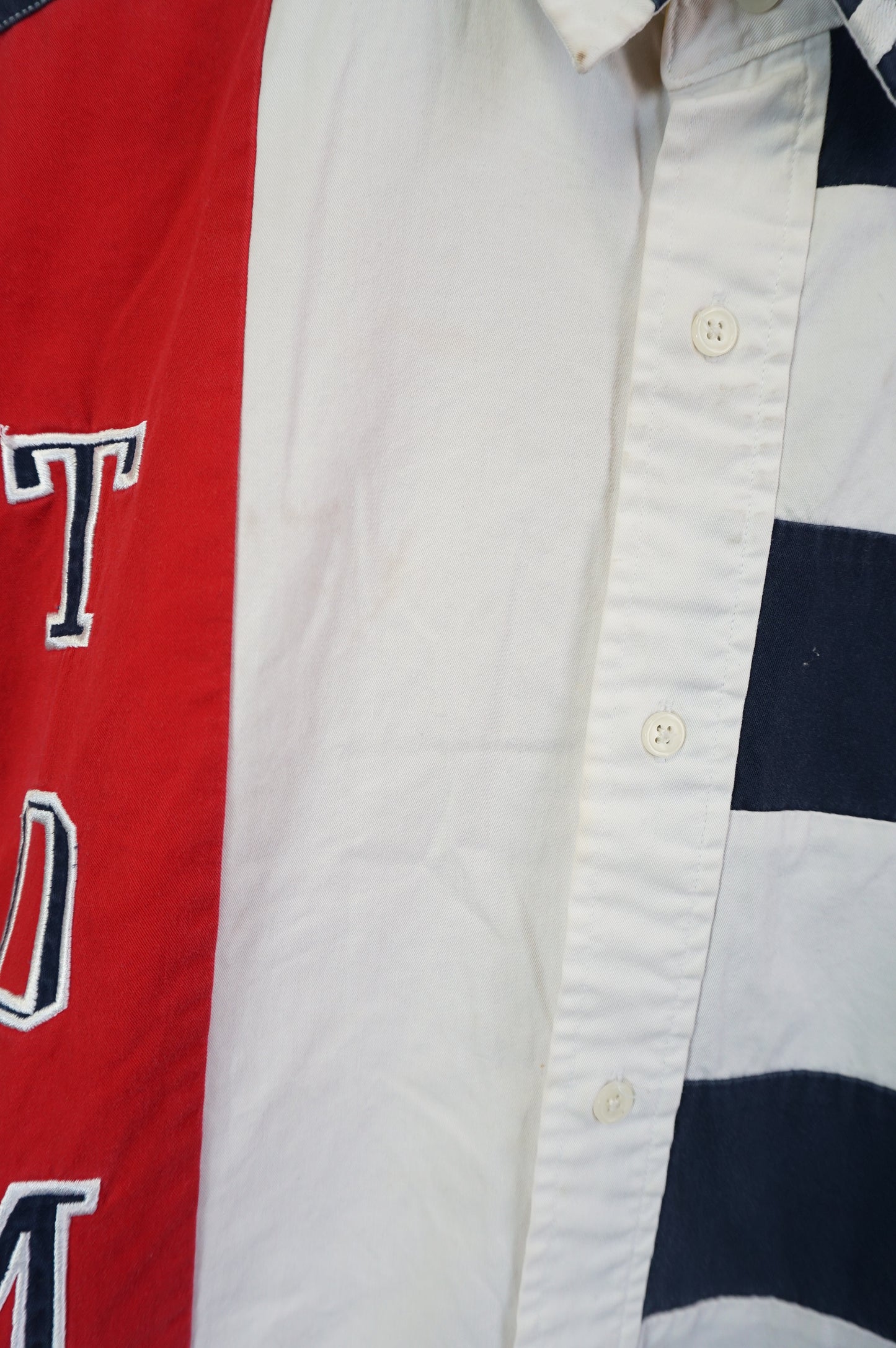 (M/L) Tommy Hilfiger USA LS Button Up Shirt