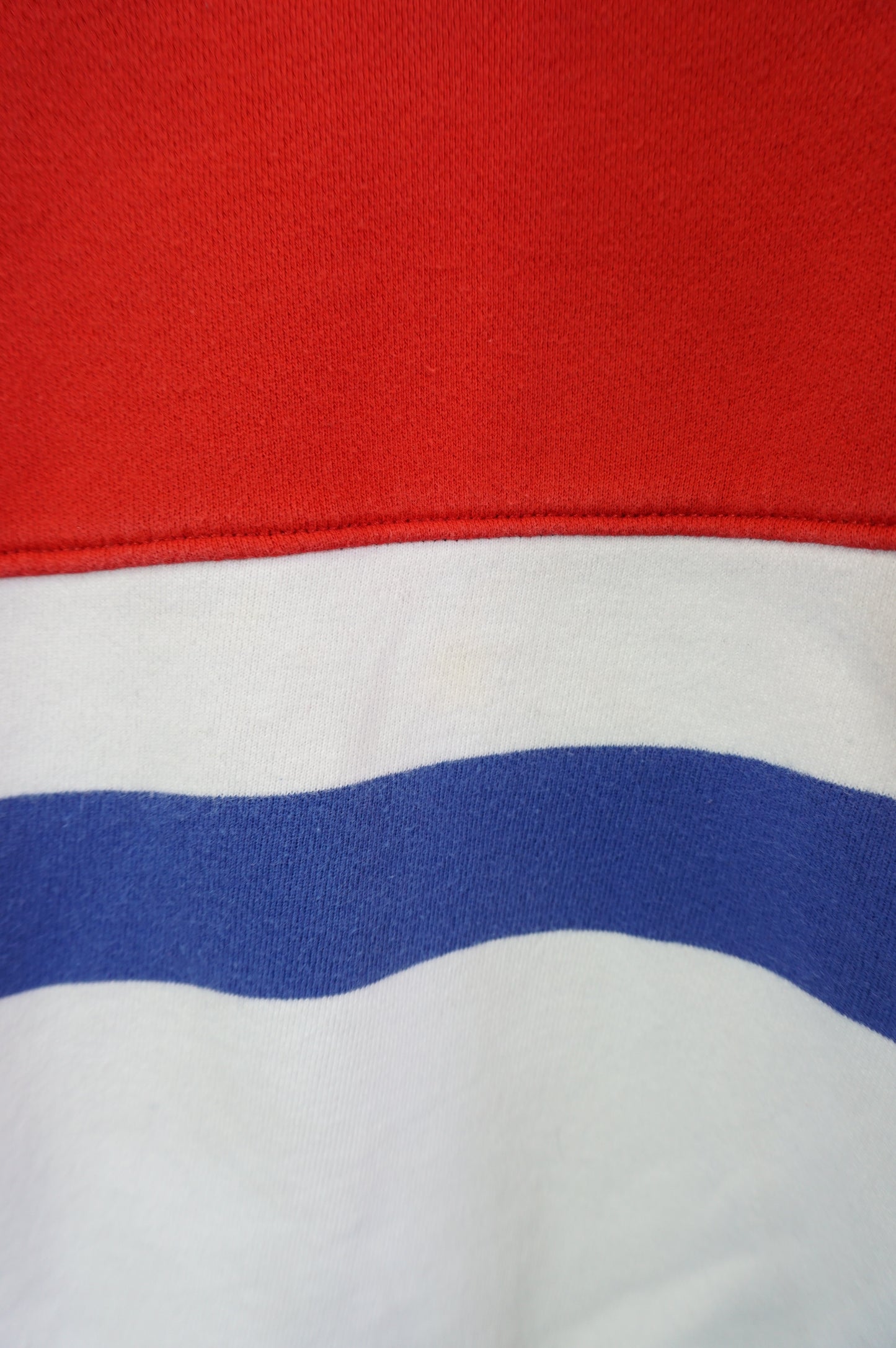 (XXL) Nautica Striped Quarter Zip Sweatshirt