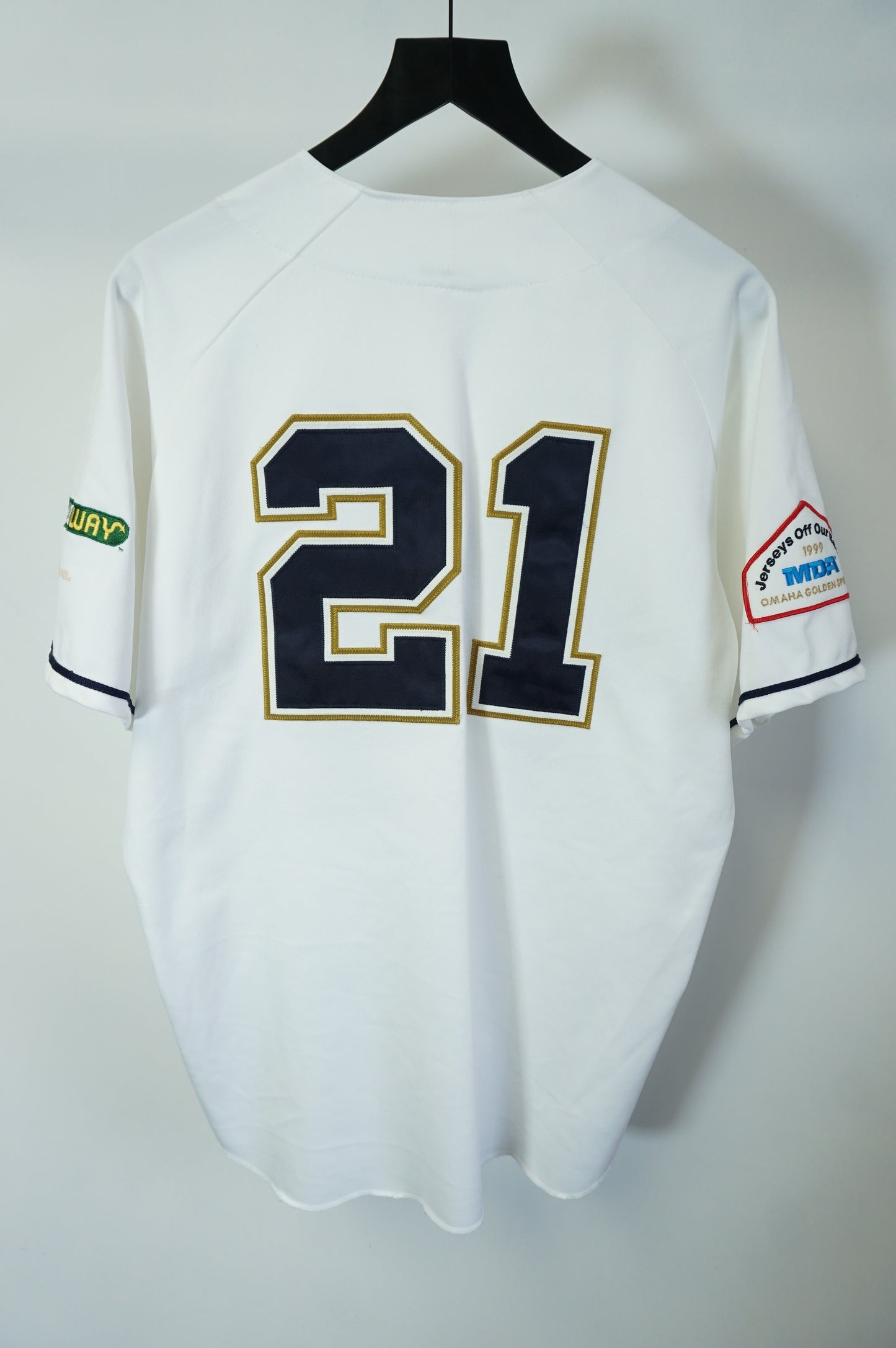 (XL) 1999 Omaha Golden Spikes Minor League Baseball Jersey