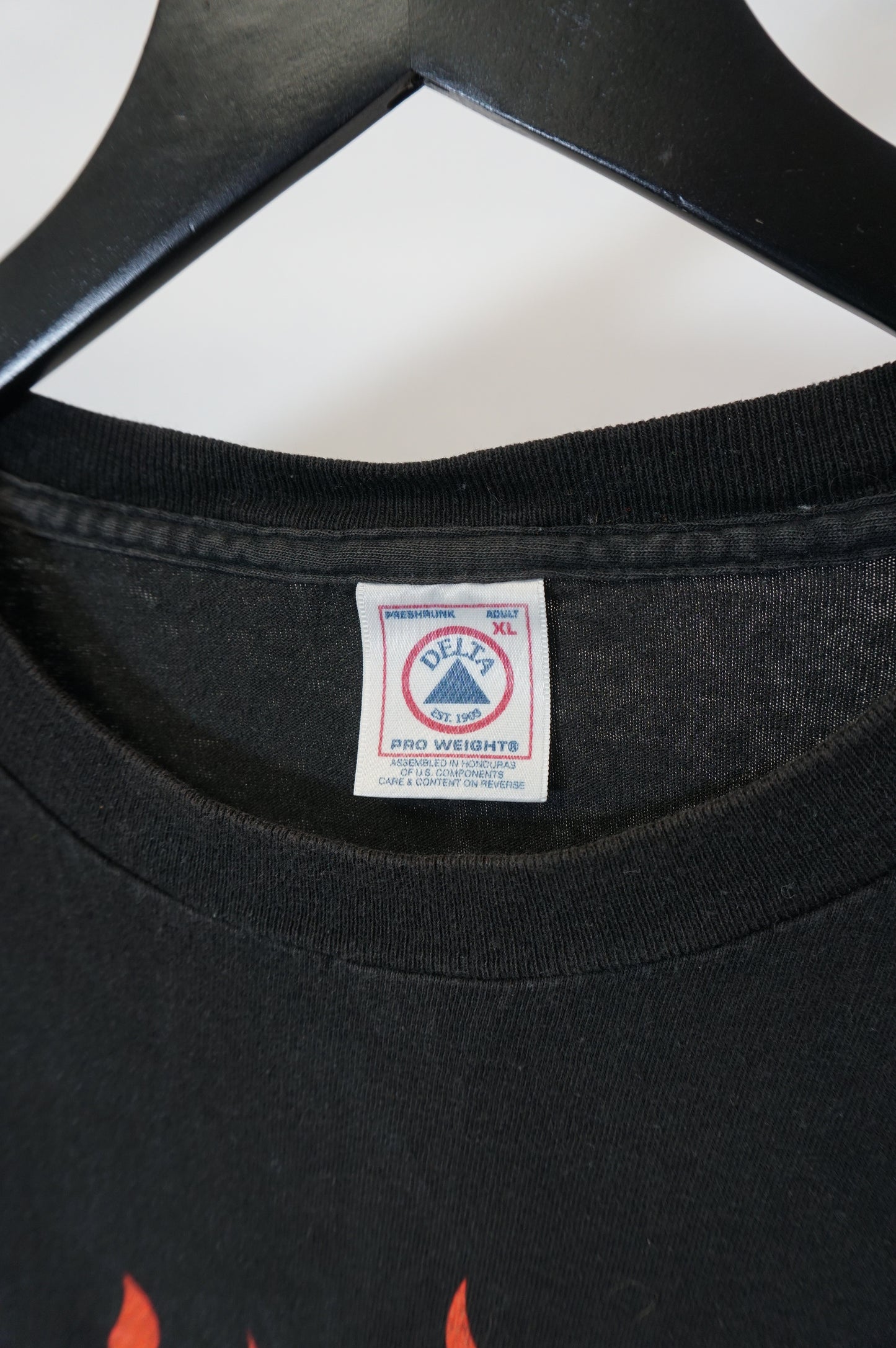 (XL) Vtg Flamin' Harley Davidson T-Shirt