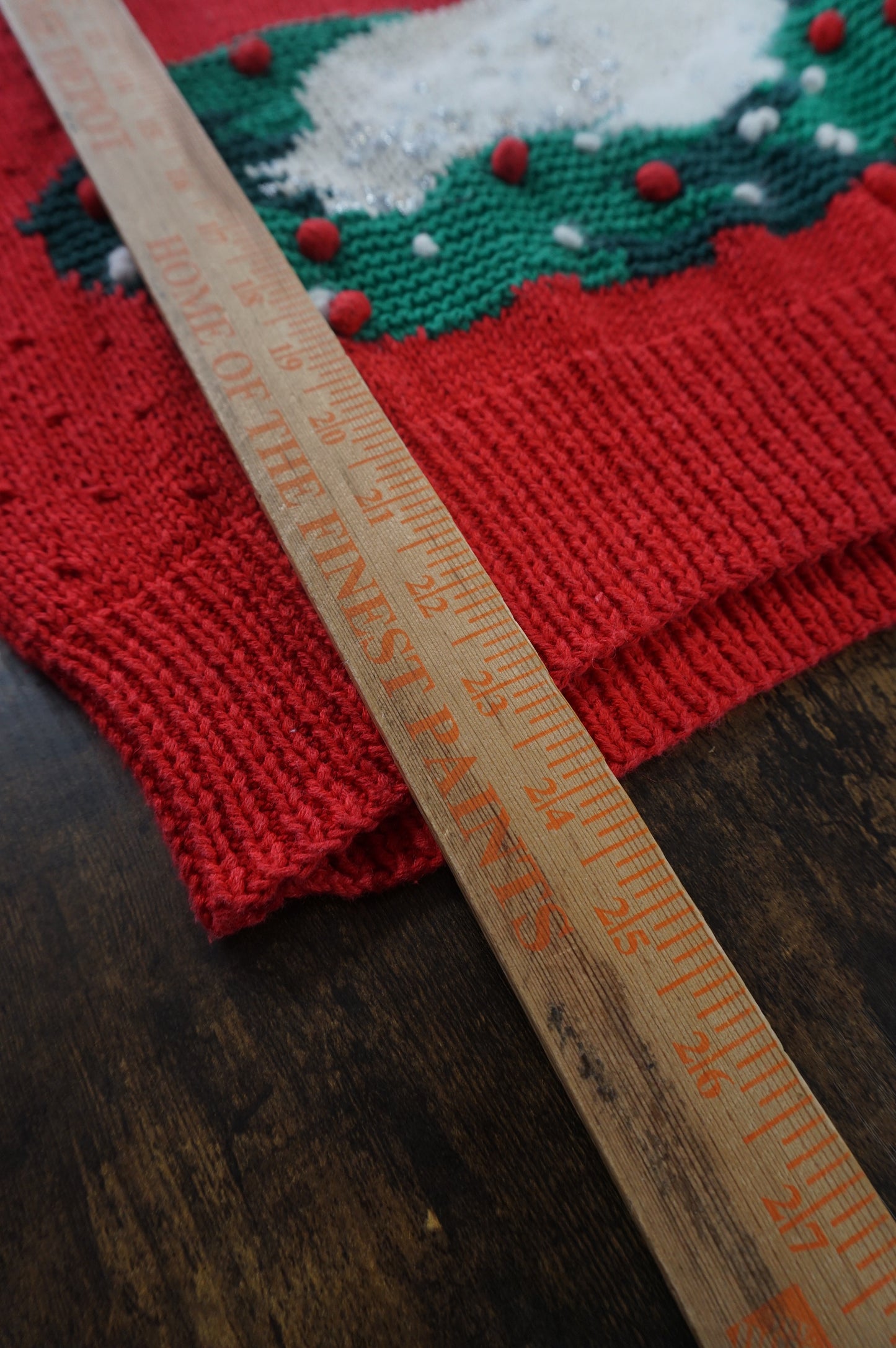 (S) Vtg Christmas Goose Knit Sweater