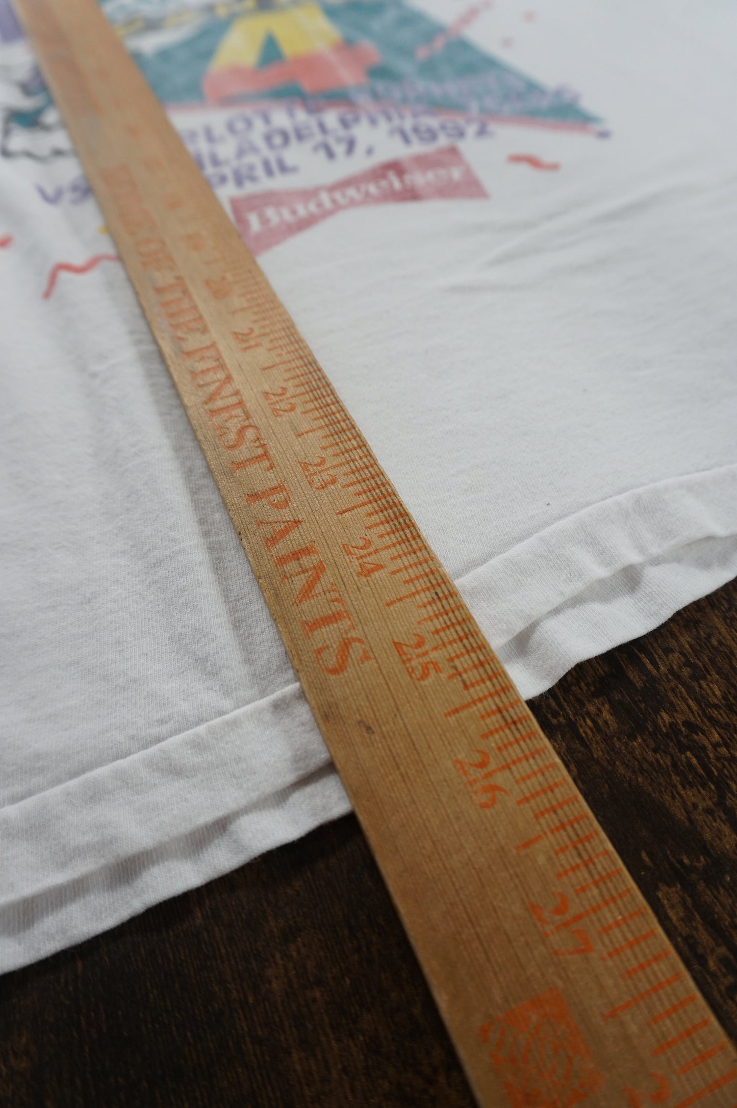 (L/XL) 1992 Fantastic Finale Hornets vs 76ers Single Stitch T-Shirt