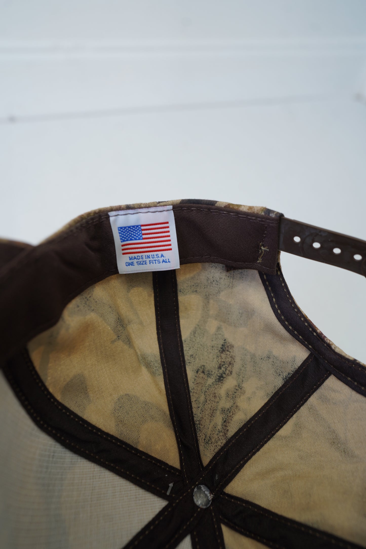 Deadstock Vintage Ford Mossy Oak Camo Snapback