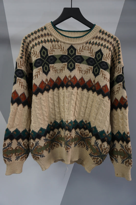 (M) Vtg Prima Maglia Knit Sweater