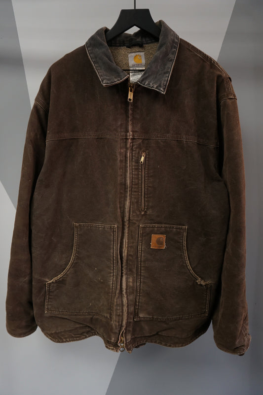 (XXL) Brown Carhartt Work Jacket