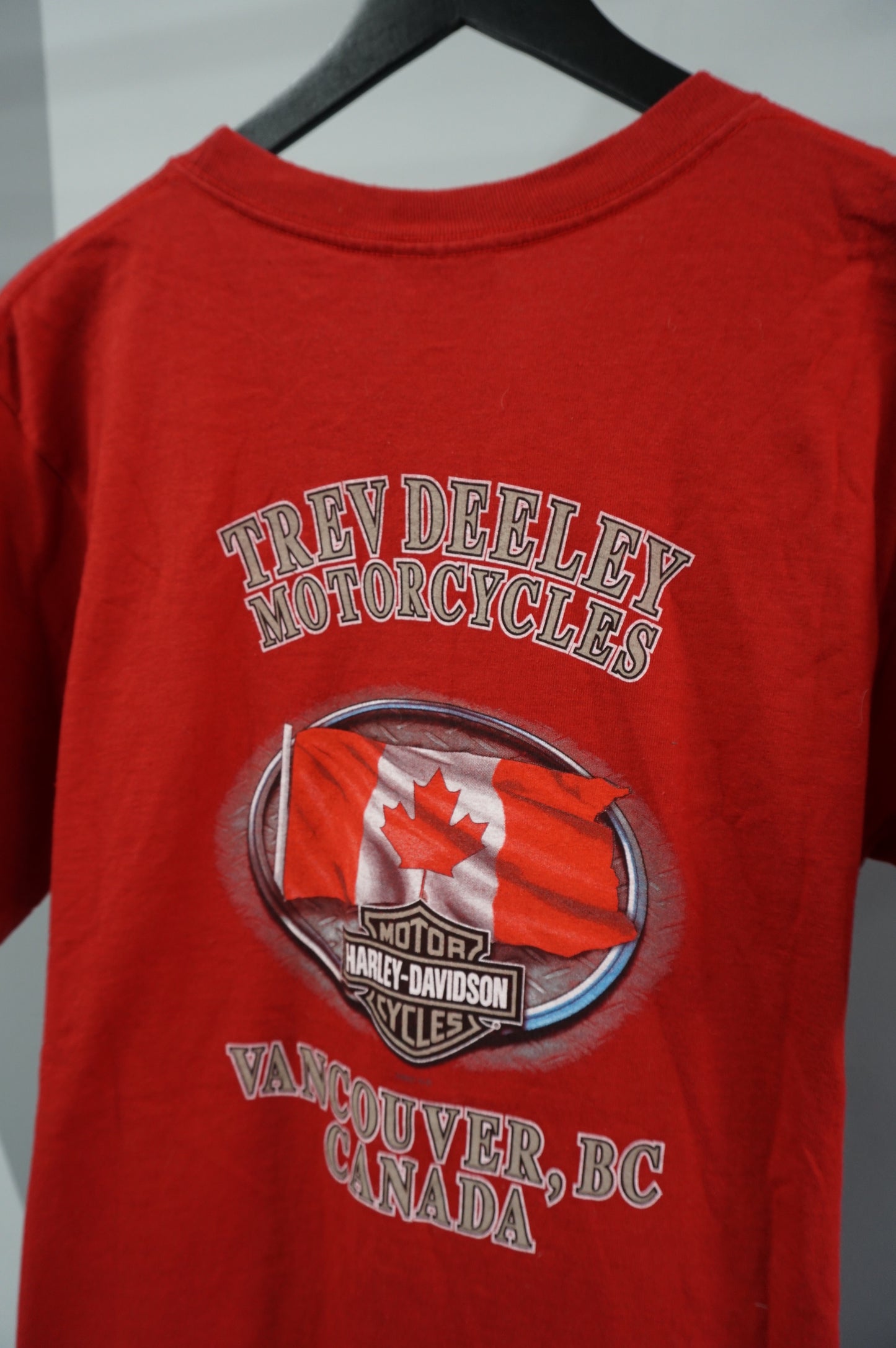 (M) 2007 Vancouver Harley Davidson T-Shirt