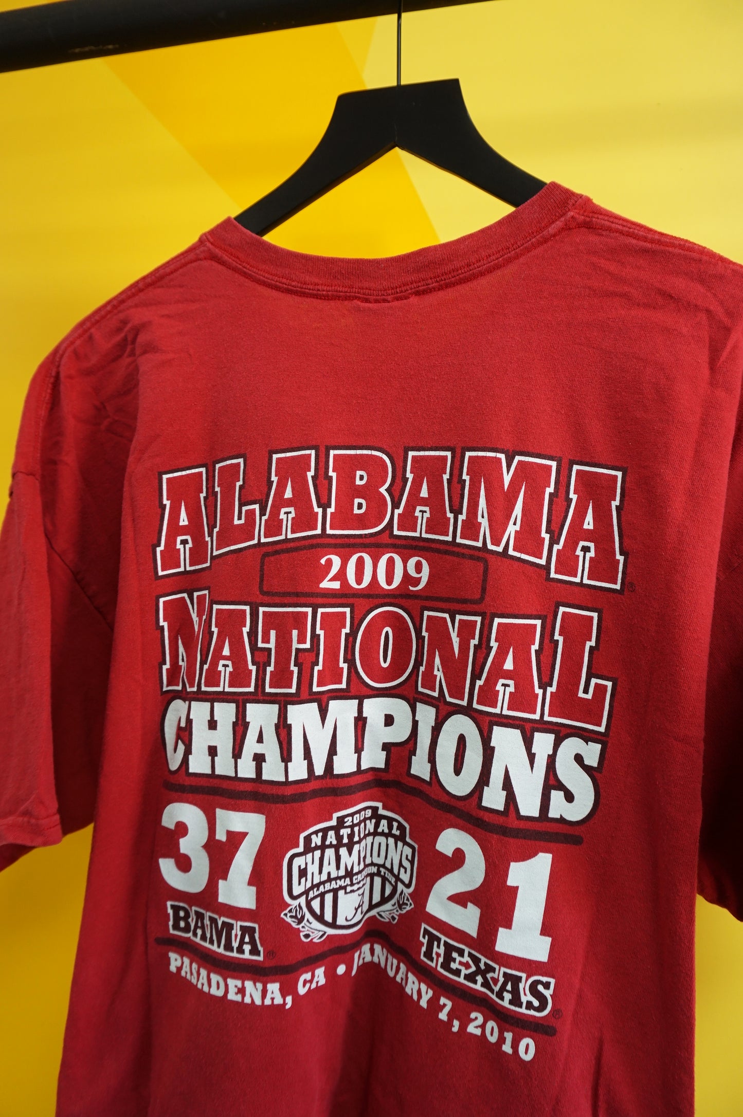 (XL) 2009 Alabama Crimson Tide National Champs T-Shirt