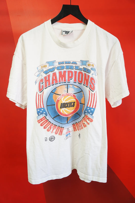 (XL) 1994 Houston Rockets NBA Champs T-Shirt