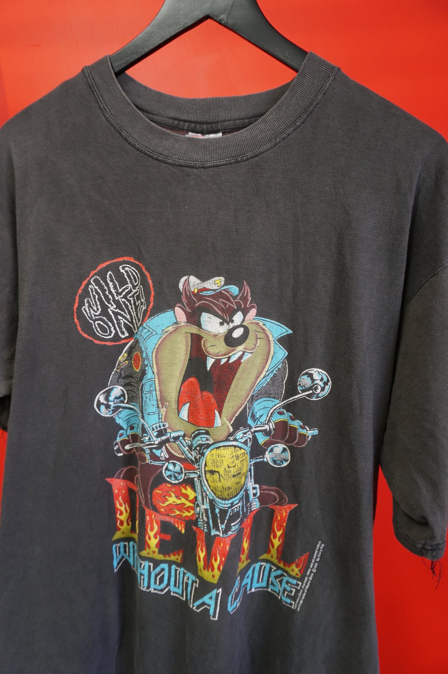 (L/XL) 1993 Devil Without A Cause Taz T-Shirt