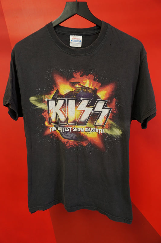 (M/L) Kiss The Hottest Show On Earth Band T-Shirt