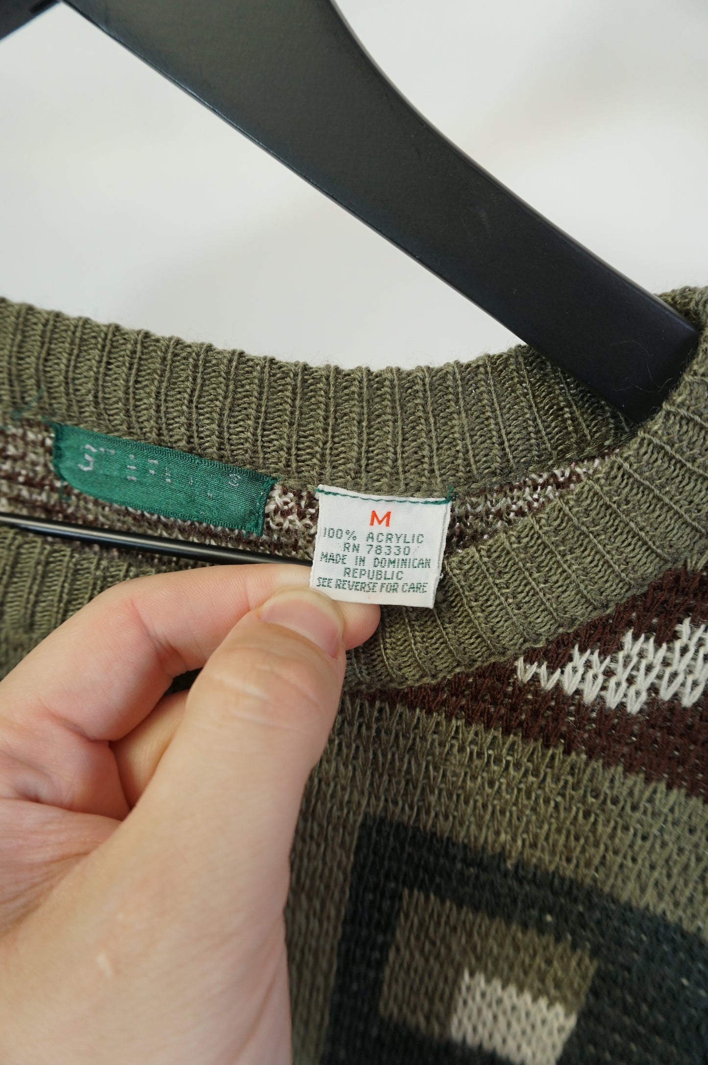 (M) Vtg Stefano Knit Sweater