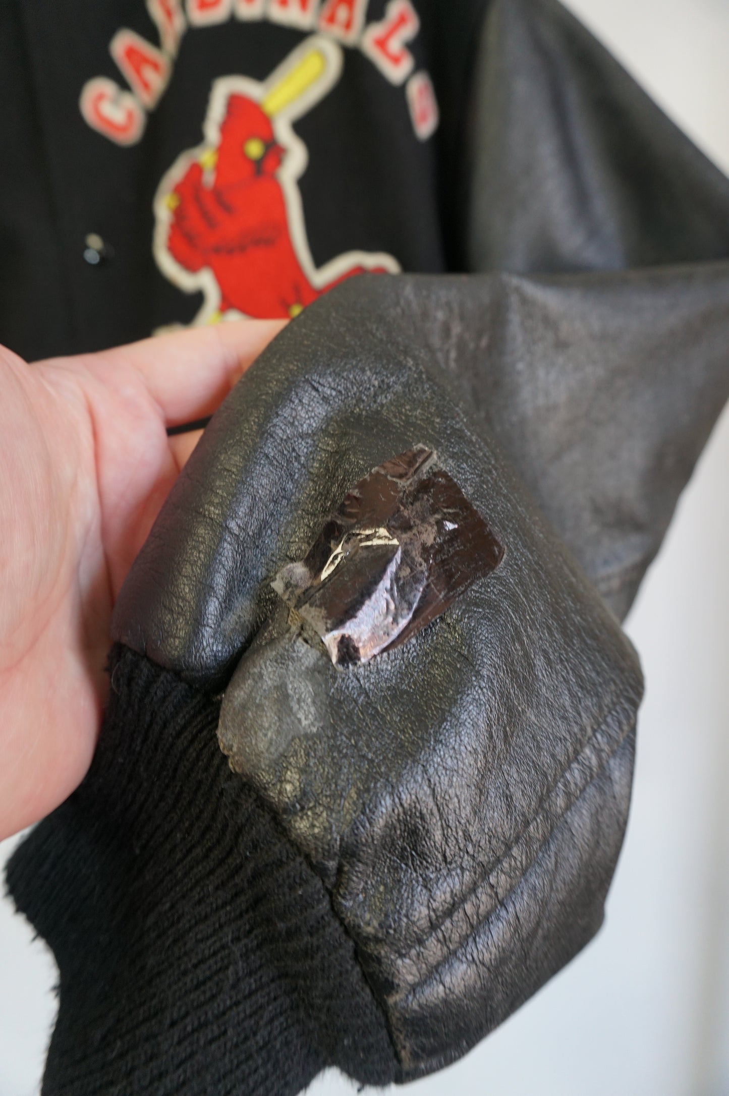 (XL/XXL) Vtg St. Louis Cardinals Chalk Line Varsity Jacket