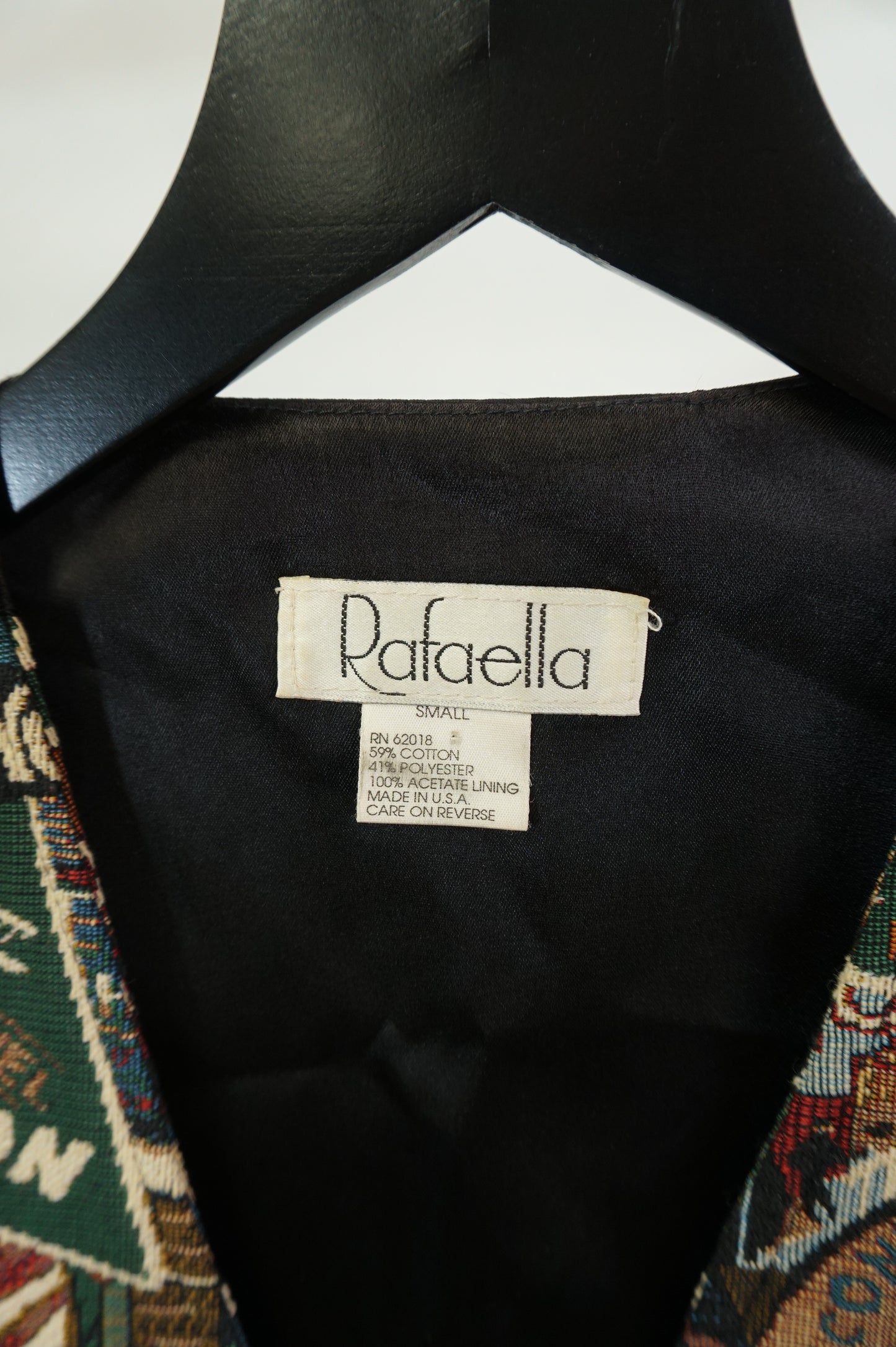 (S) Rafaella Vtg Tourist Vest