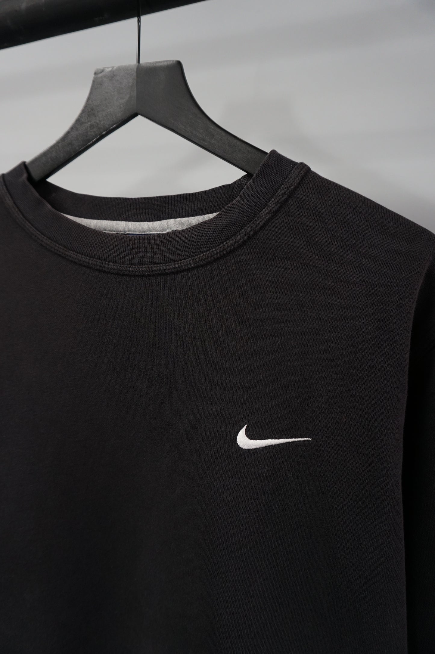 (XL) Essential Black Nike Crewneck