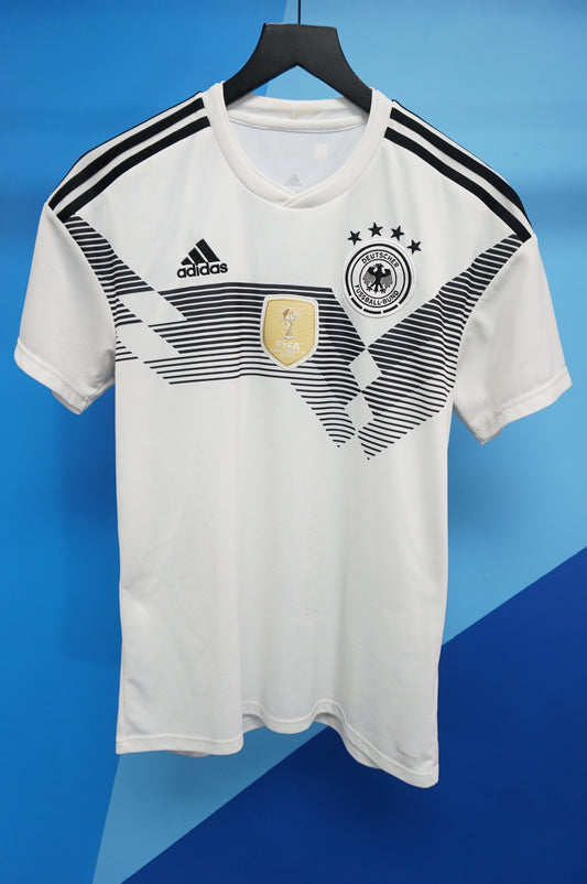 (M) Black & White German National Team Jersey
