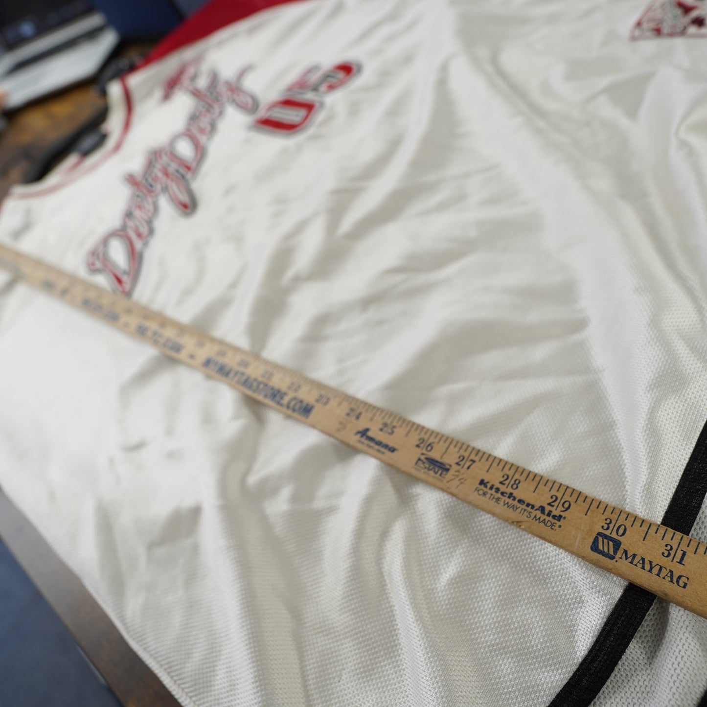 (XXL) Vintage Fubu Dirty Dirty South 05 Hip Hop Jersey Mens XXL Stitched Y2k 2000s Red