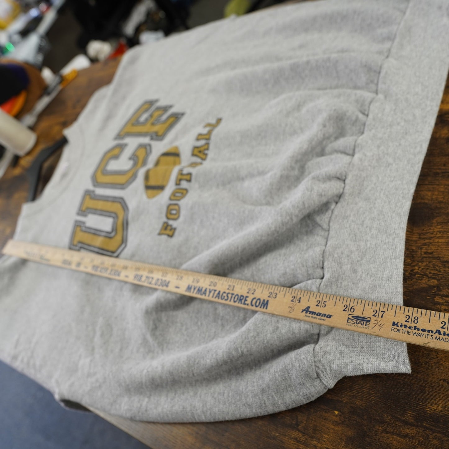 (XXL) Vintage UCF Football Crewneck Sweatshirt Men's XXL Gray Central Florida 90s